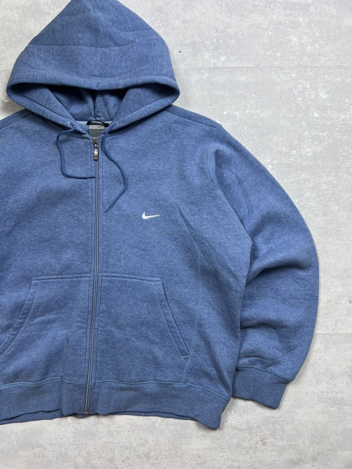 Nike 90s Nike Air Max Big Logo Vintage Y2K Boxy Retro Zip Hoodie Size US M / EU 48-50 / 2 - 3 Thumbnail