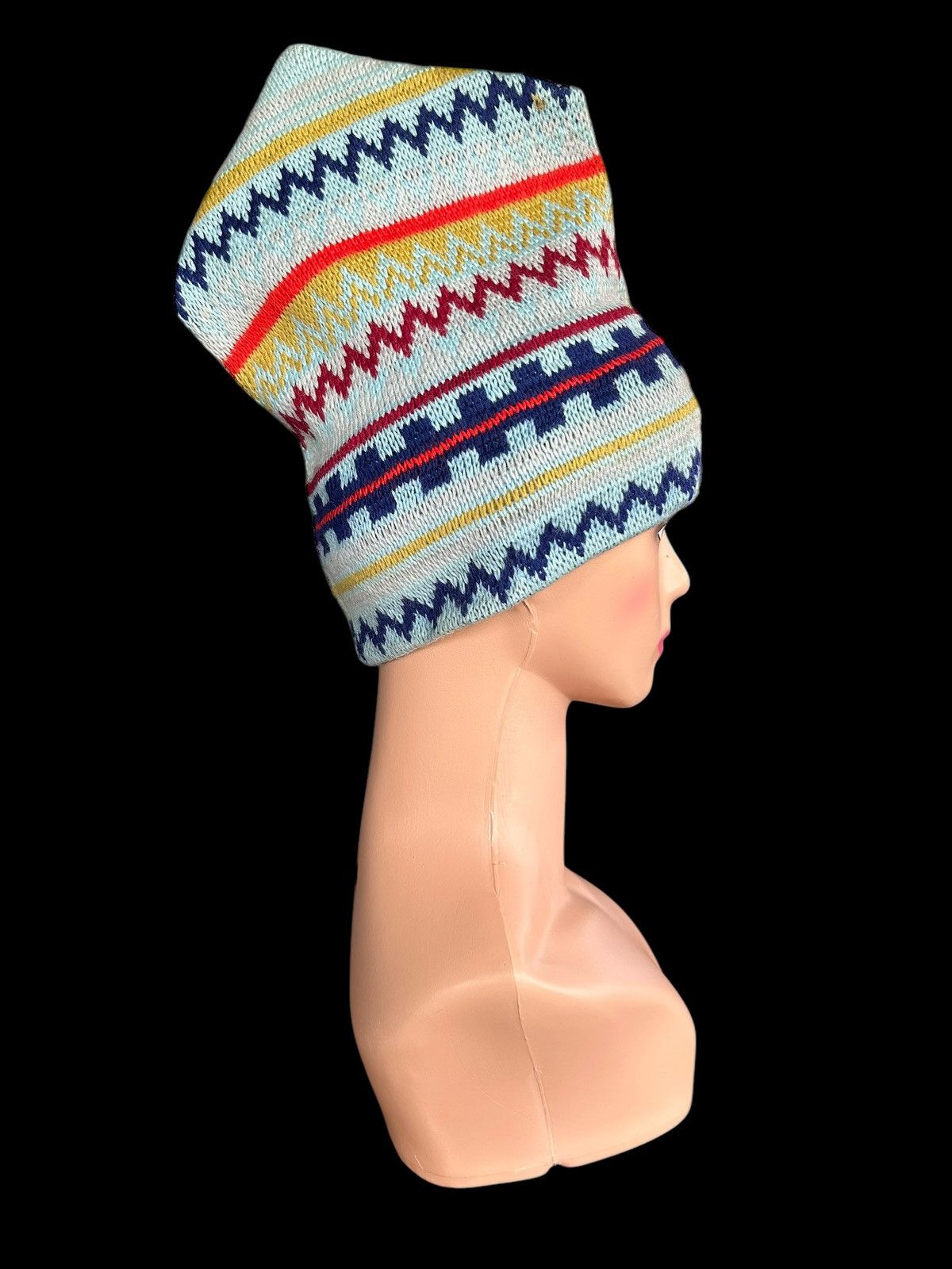 Japanese Brand × Kapital × Vintage Mohawk Vtg Yamaha Japanese Knitt Beanie Size ONE SIZE - 2 Thumbnail