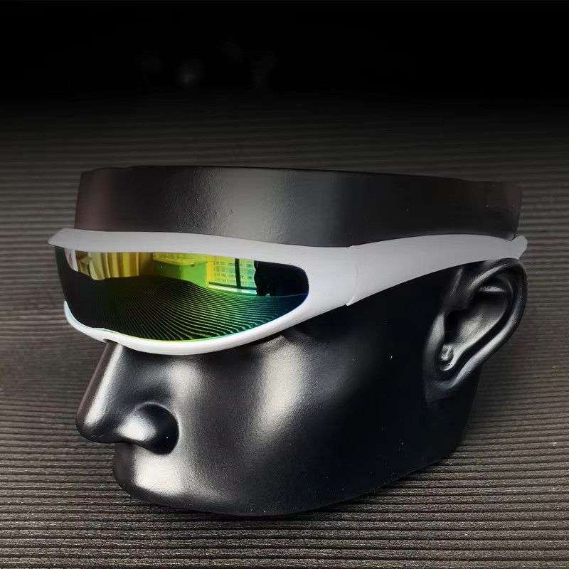 Other Futuristic Narrow Cyclops Visor Sunglasses Size ONE SIZE - 1 Thumbnail