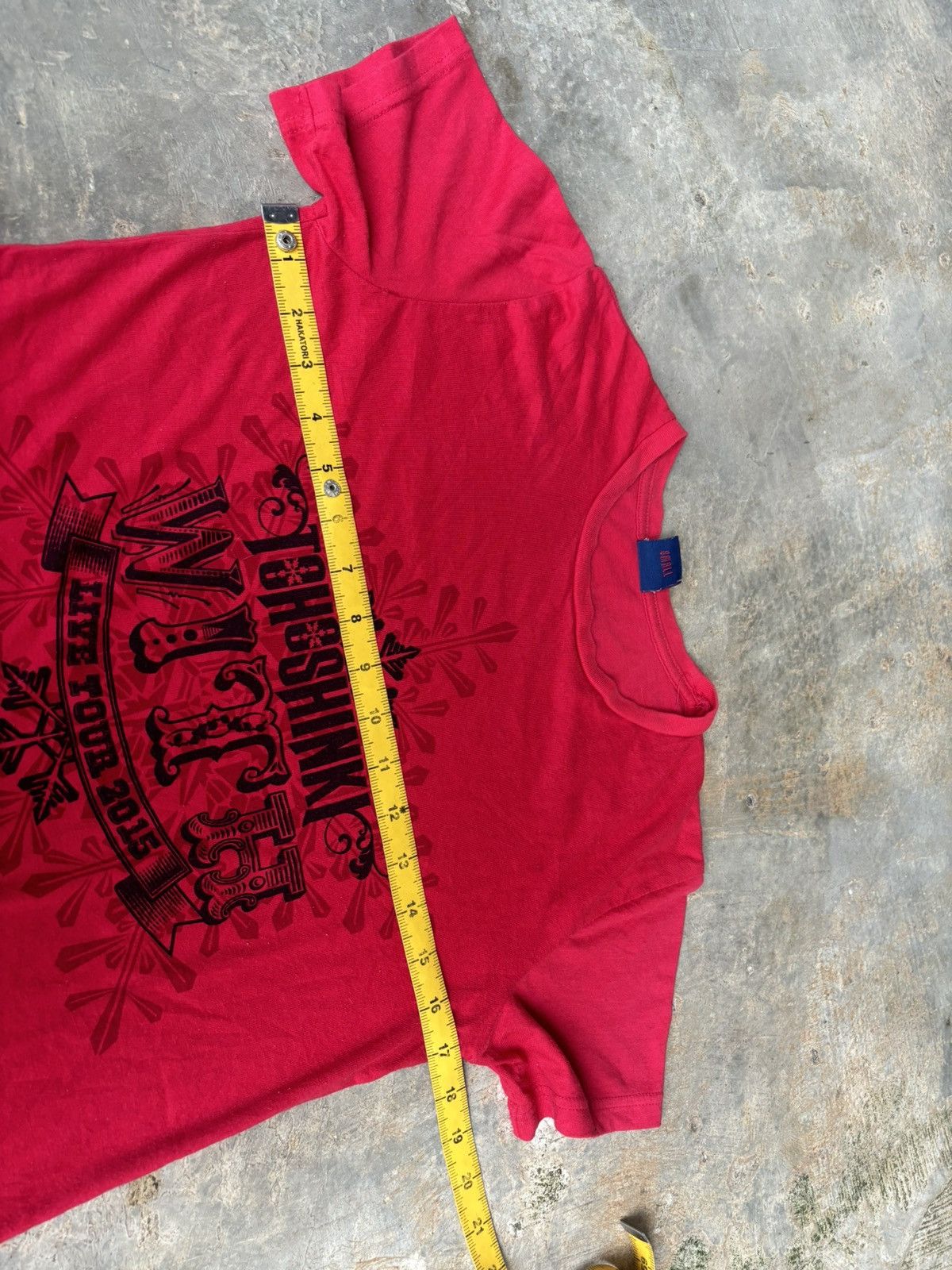 Hysteric Glamour Y2k Tohoshinki Live tour 2015 Tshirt Size US M / EU 48-50 / 2 - 10 Thumbnail