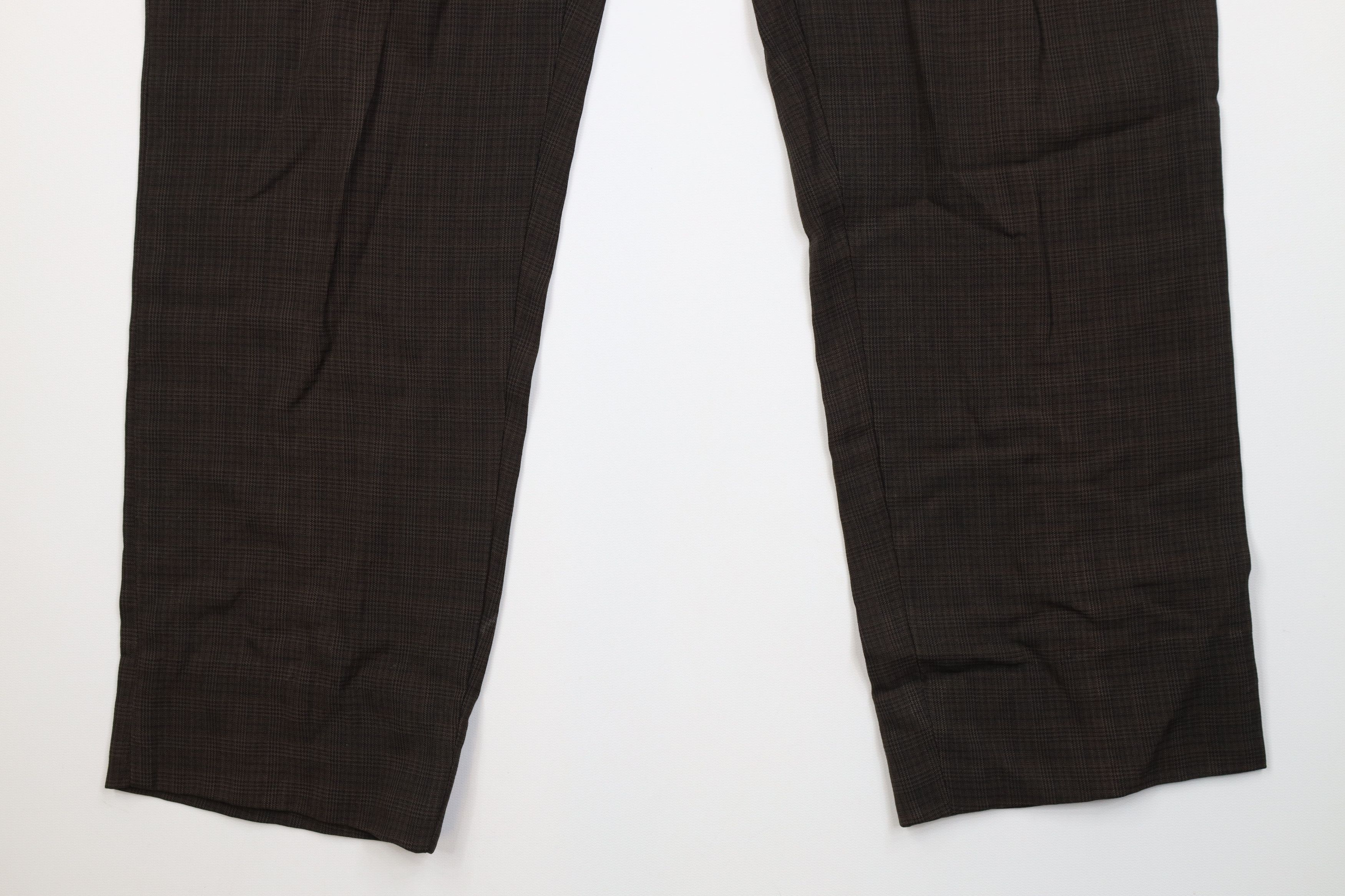 Vintage Vintage 50s Streetwear Rayon Gabardine Chino Pants Plaid Size US 32 / EU 48 - 4 Thumbnail