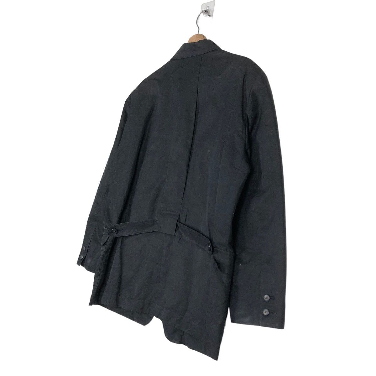 Issey Miyake 🔥RICH BLACK ICONIC CHORE JACKET ISSEY MIYAKE CARGO POCKETS Size US M / EU 48-50 / 2 - 10 Thumbnail