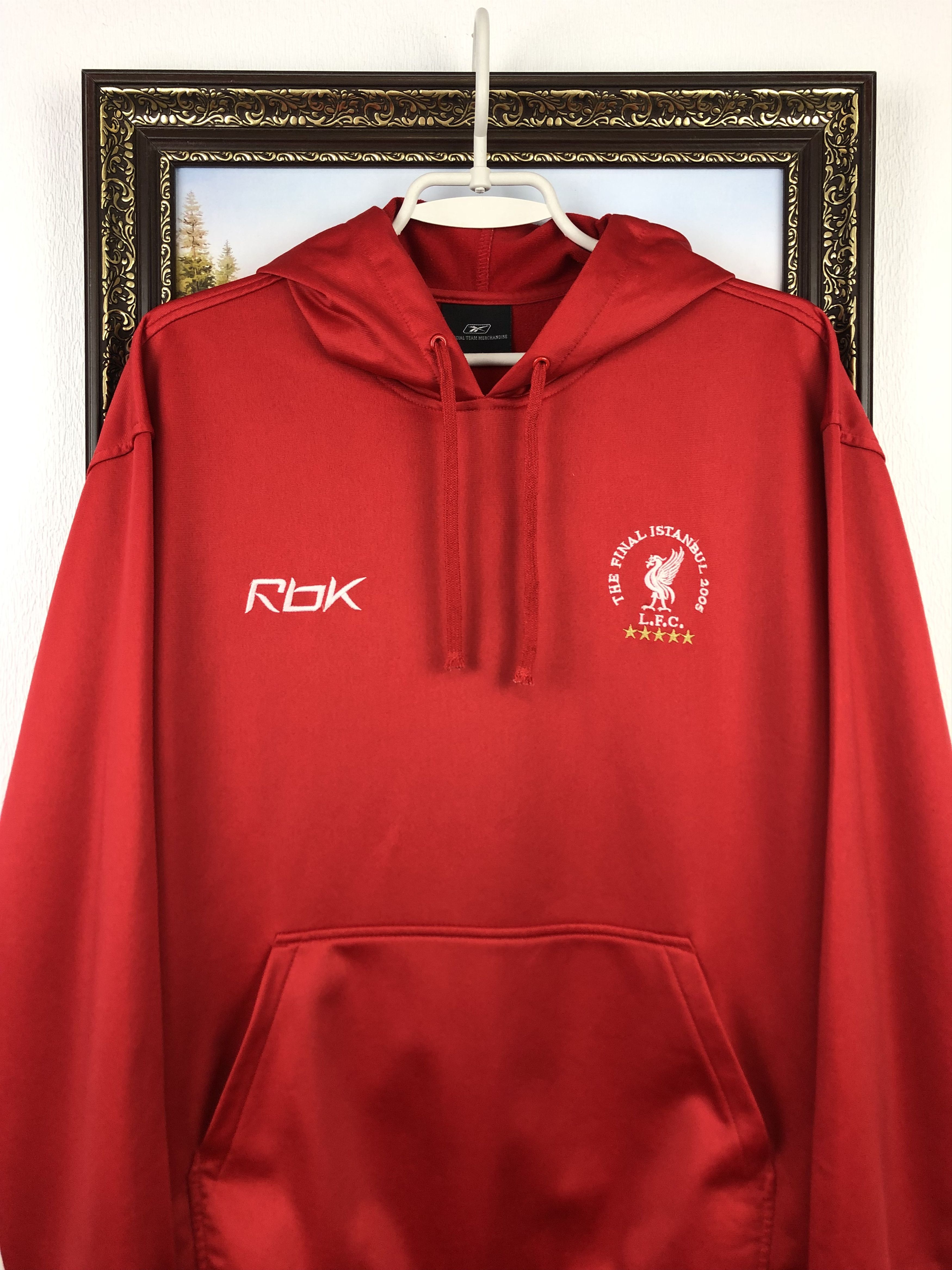 Reebok Vintage Liverpool Football Jacket Final Soccer Mens Track Size US M / EU 48-50 / 2 - 2 Thumbnail