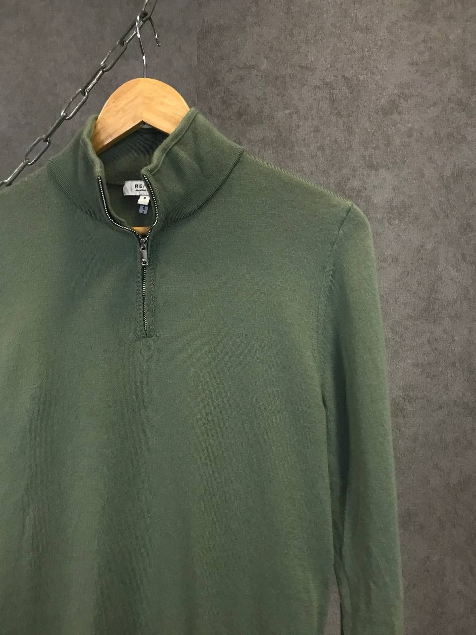 Reiss Reiss 1/3 zip merino wool sweater Size US S / EU 44-46 / 1 - 2 Thumbnail