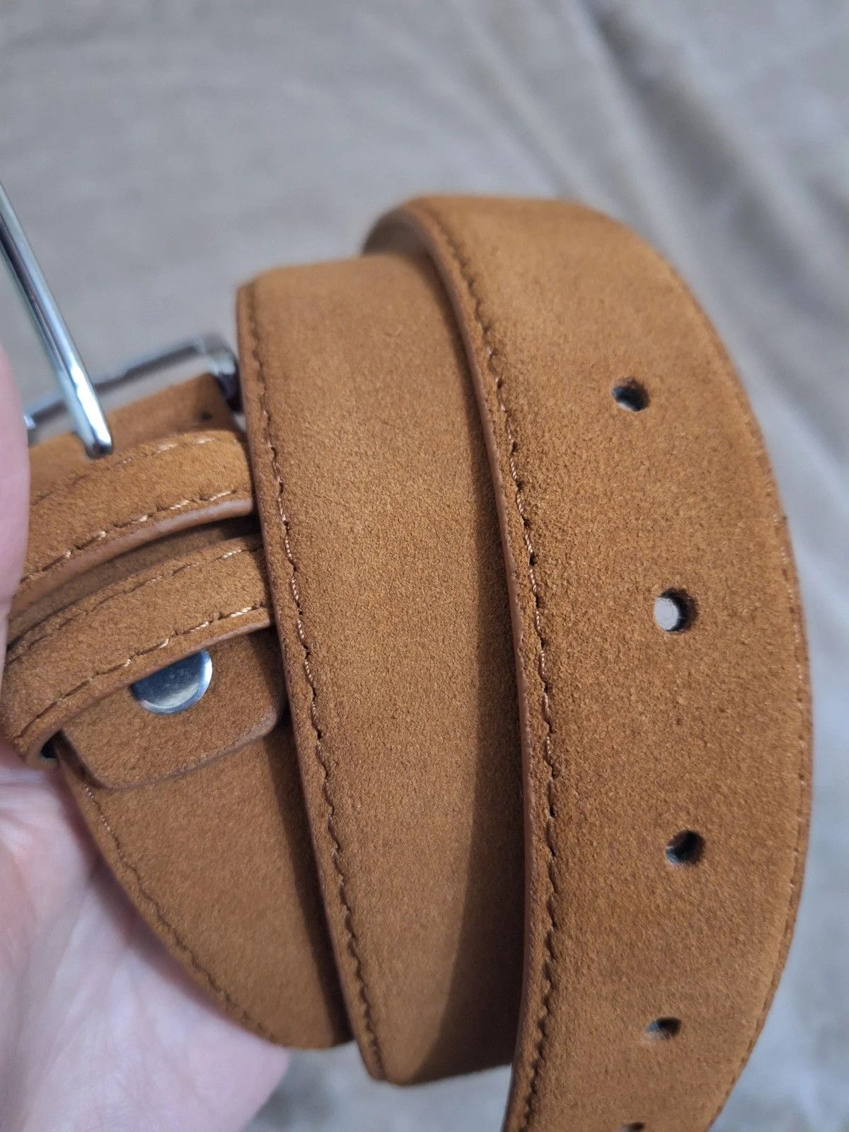 Leather × Vintage West Cowboy Belt Size ONE SIZE - 1 Thumbnail