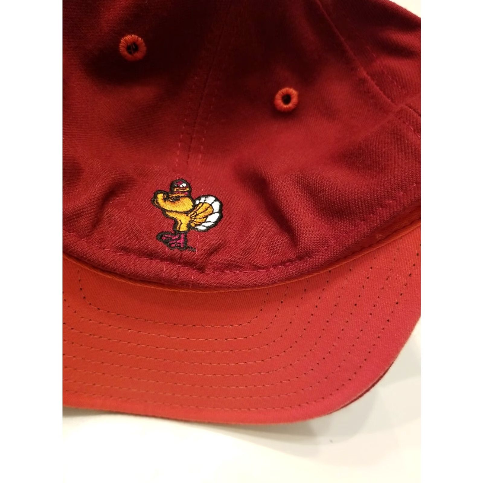 New Era VINTAGE Virginia Tech Logo Burgundy FITTED Hat New Era MADE IN USA Mens 7 1/8 Wool blend Size ONE SIZE - 5 Thumbnail