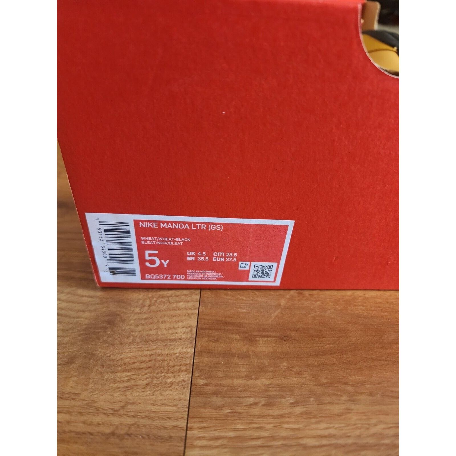 Nike Nike Manoa LTR Boots GS Size 5Y/Womens 6.5 BQ5372-700 NO BOX Size US 6.5 / IT 36.5 - 9 Thumbnail