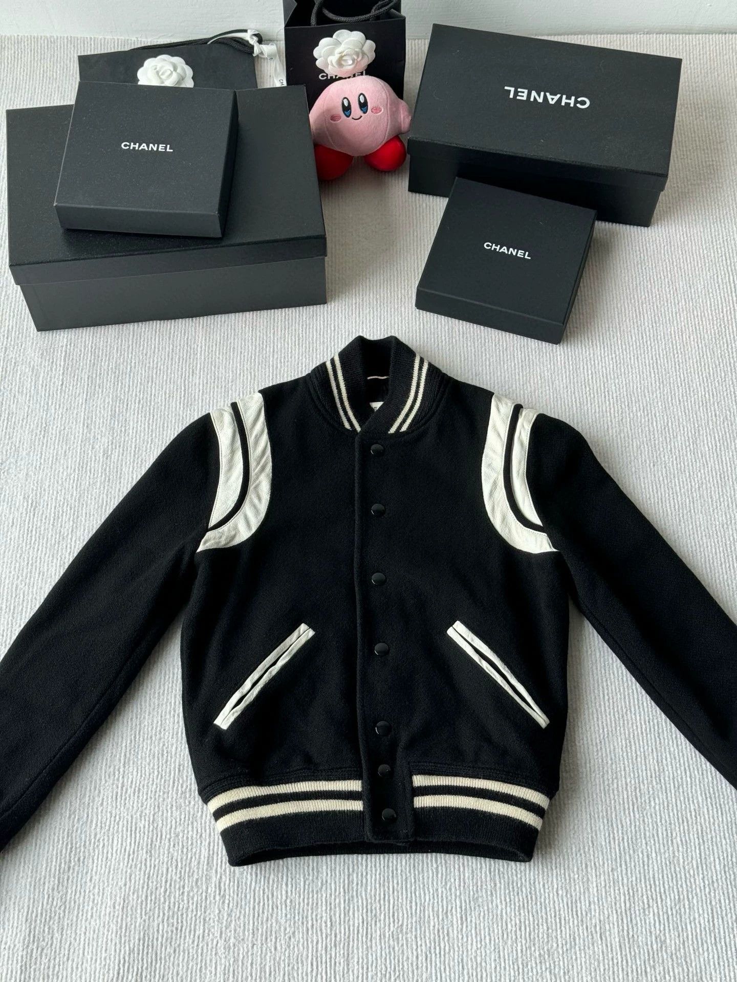 Saint Laurent Paris Saint Laurent Paris Classic baseball jacket Size US XS / EU 42 / 0 - 1 Thumbnail