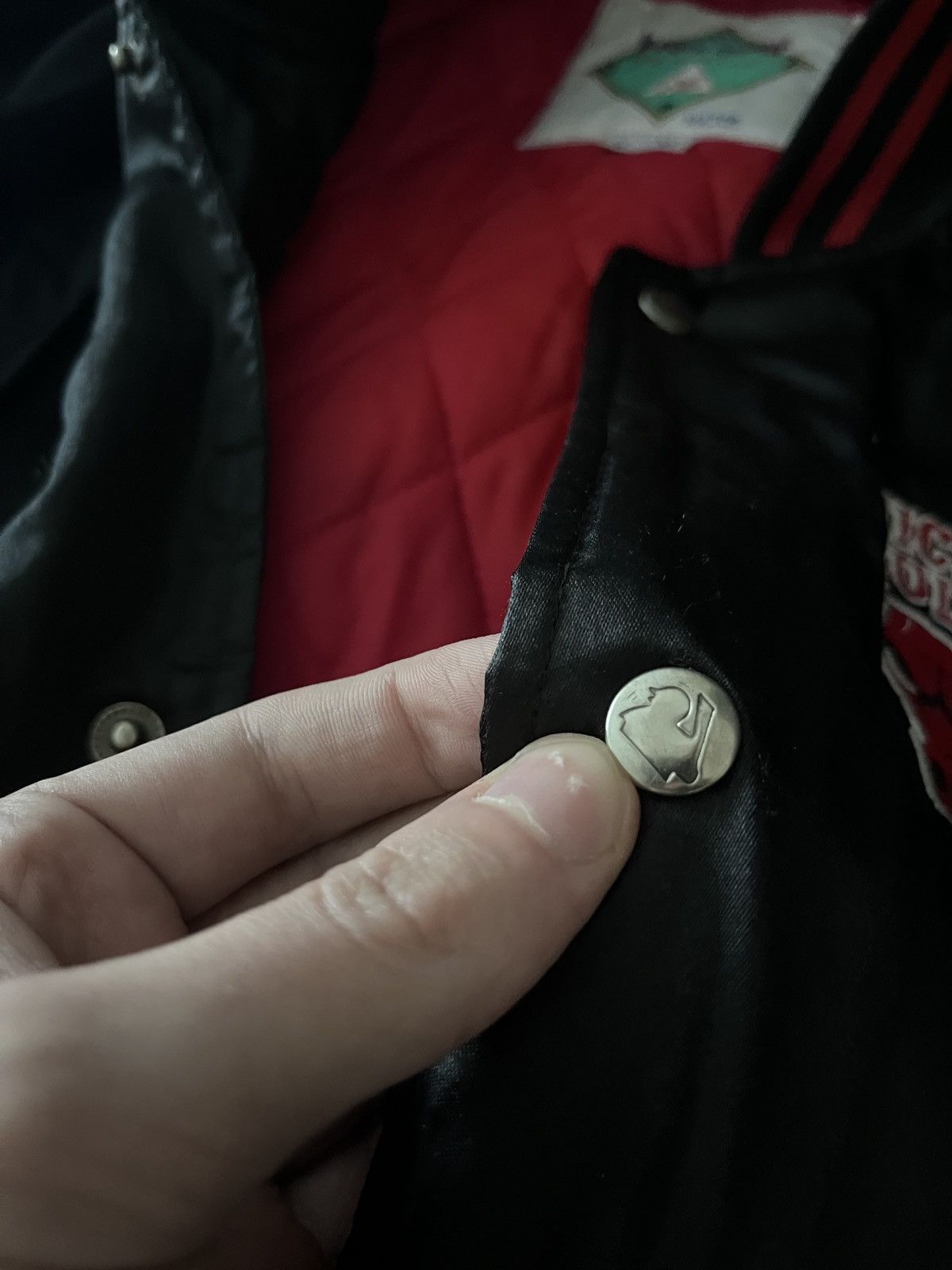 Le Coq Sportif × Vintage Vintage 80s/90s Le Coq Sportif Chicago Bulls Bomber Jacket Size US M / EU 48-50 / 2 - 6 Thumbnail
