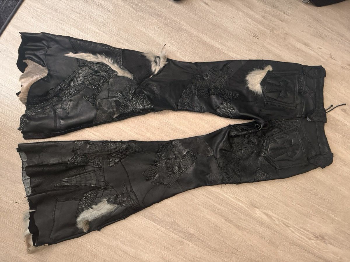 yasuyukiishii DESTORY race up pants yasuyukiishii ifsixwasnine