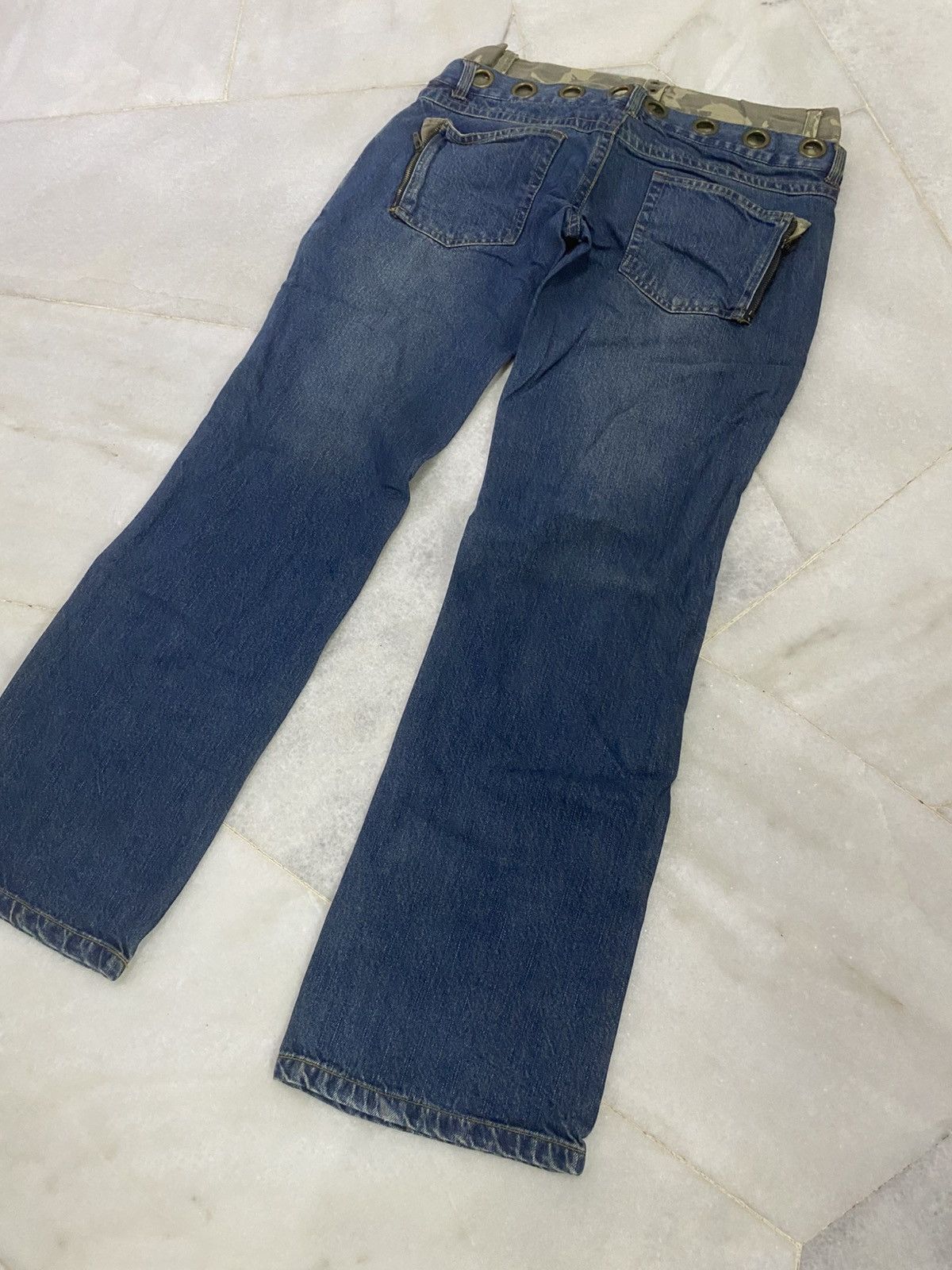 In The Attic Size 32x30 In The Attic Distressed Denim Jeans Size US 32 / EU 48 - 13 Thumbnail