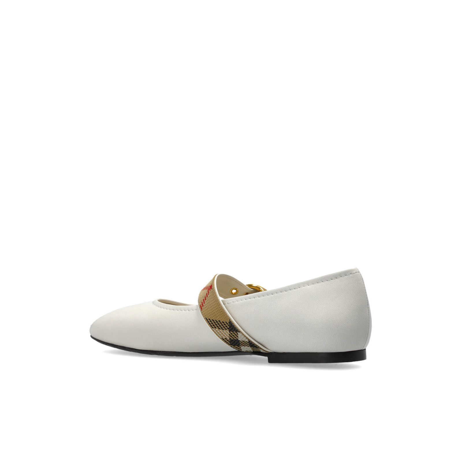 Burberry BURBERRY Robin Sandy Beige Ballet Flats New & Authentic (Wom Size US 9 / IT 39 - 3 Thumbnail