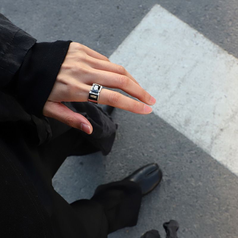 Jewelry Matchless Jewelry Rings Open Size Chrome Ring (Size 7-13) Size ONE SIZE - 3 Thumbnail