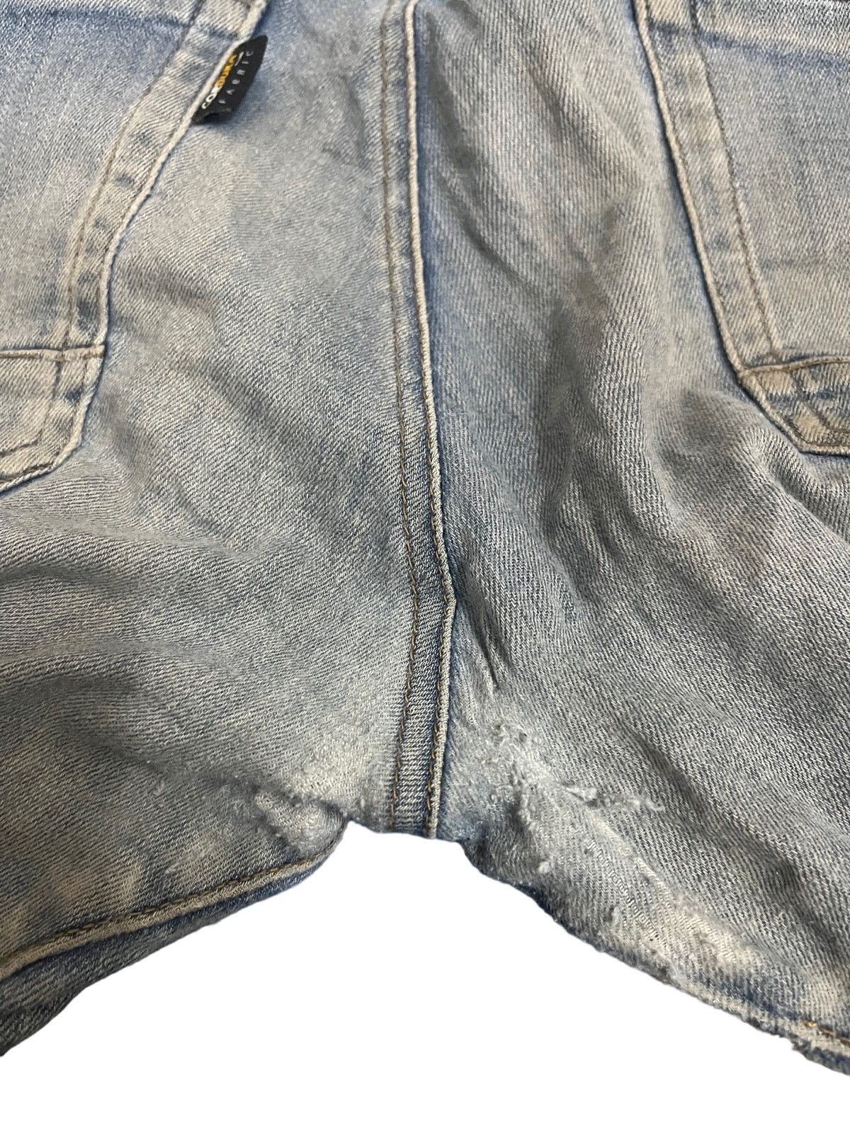 Japanese Brand Burtle Workwear Multipocket Style Jeans Size US 34 / EU 50 - 13 Thumbnail