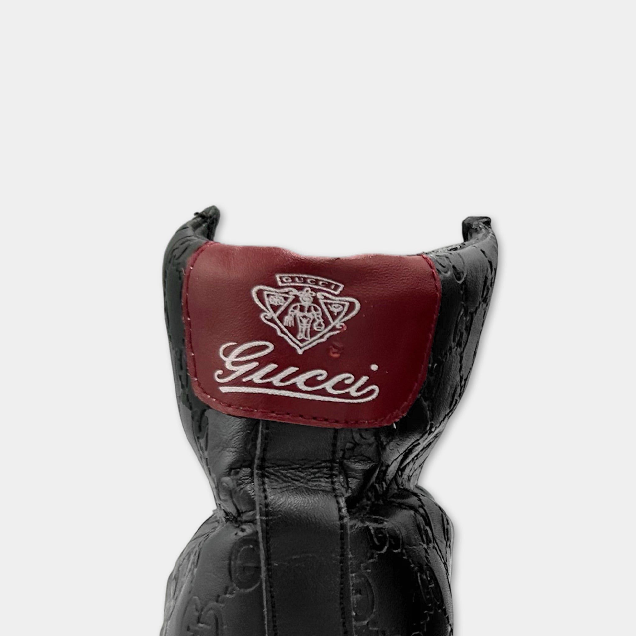 Gucci Gucci Monogram Black High Sneakers Size US 8 / EU 41 - 5 Thumbnail
