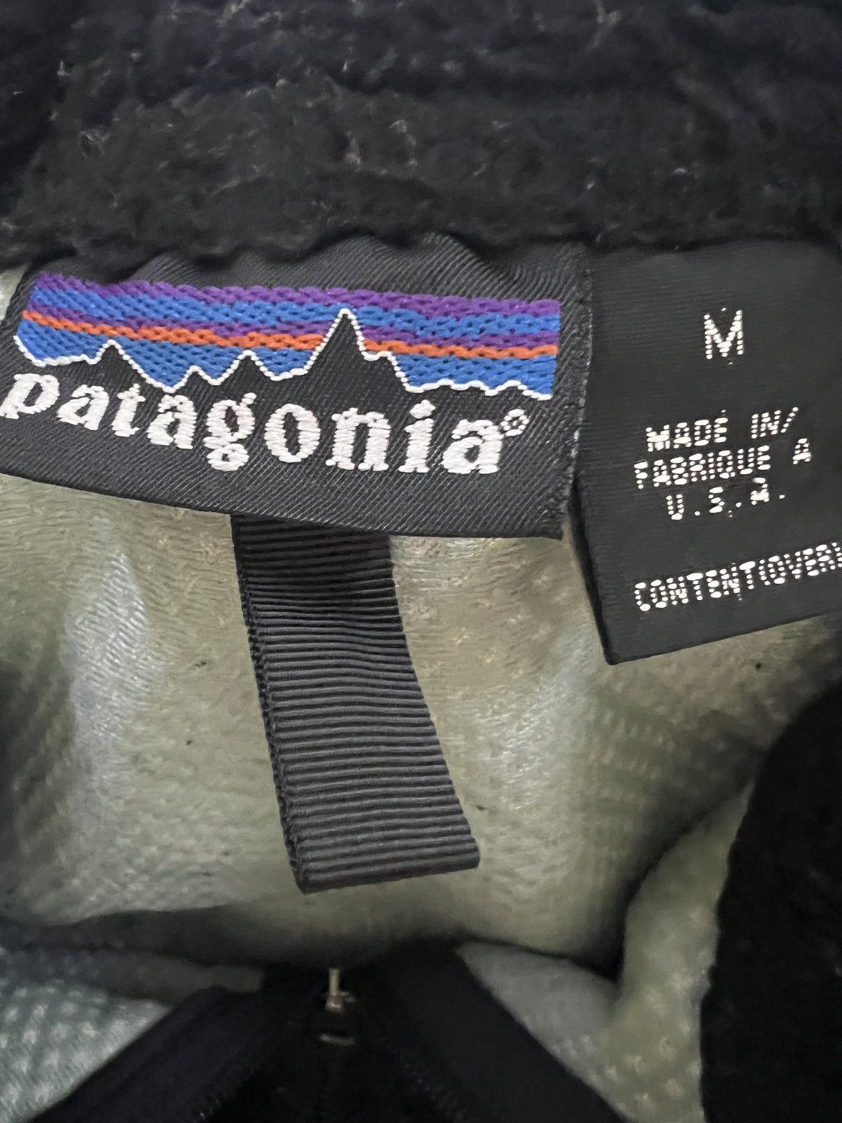 Patagonia Vintage Patagonia Classic Retro-X Fleece Vest Black FA00 Size US L / EU 52-54 / 3 - 2 Thumbnail