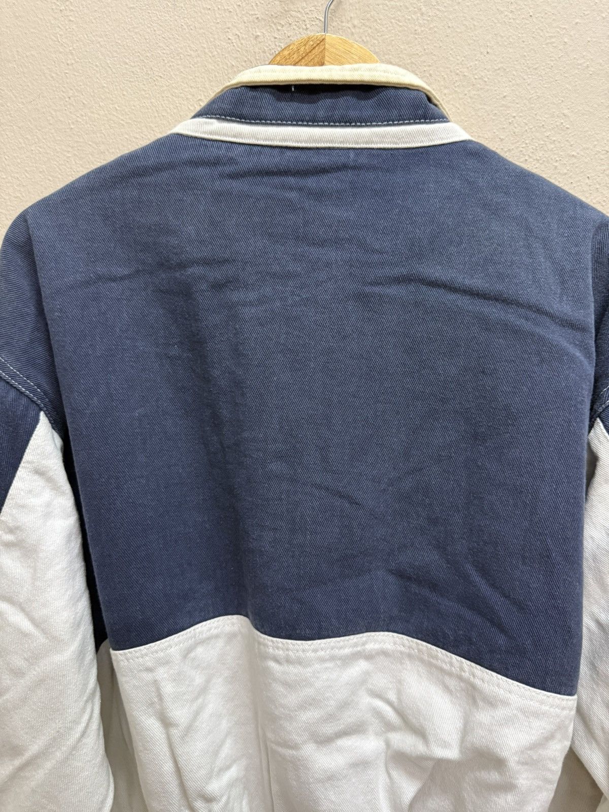 47 Vintage 47Ronin Double Zipper Denim Bomber Jacket Size US XL / EU 56 / 4 - 20 Thumbnail