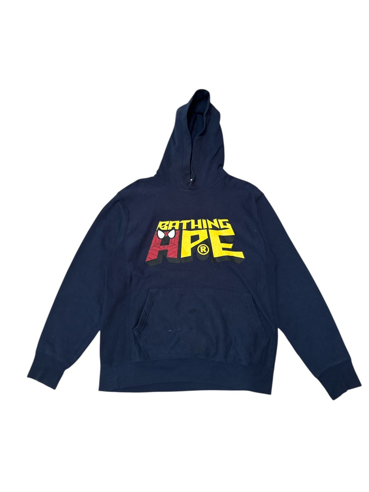 Bape VINTAGE 2012 BAPE X SPIDERMAN HOODIE Size US M / EU 48-50 / 2 - 1 Thumbnail