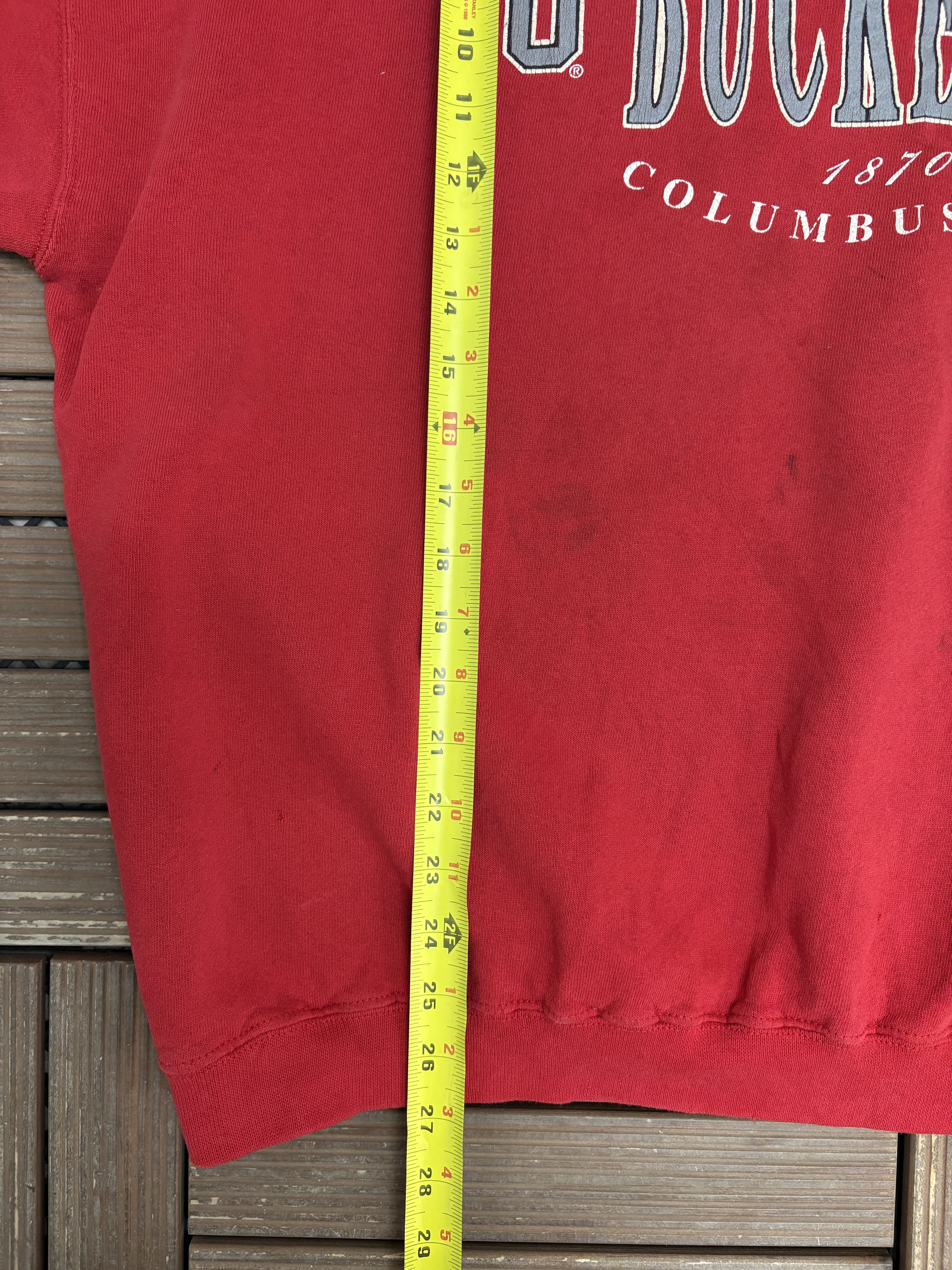 Vintage Ohio State Buckeyes Vintage Distressed Sweater Crewneck Size US XXL / EU 58 / 5 - 8 Thumbnail