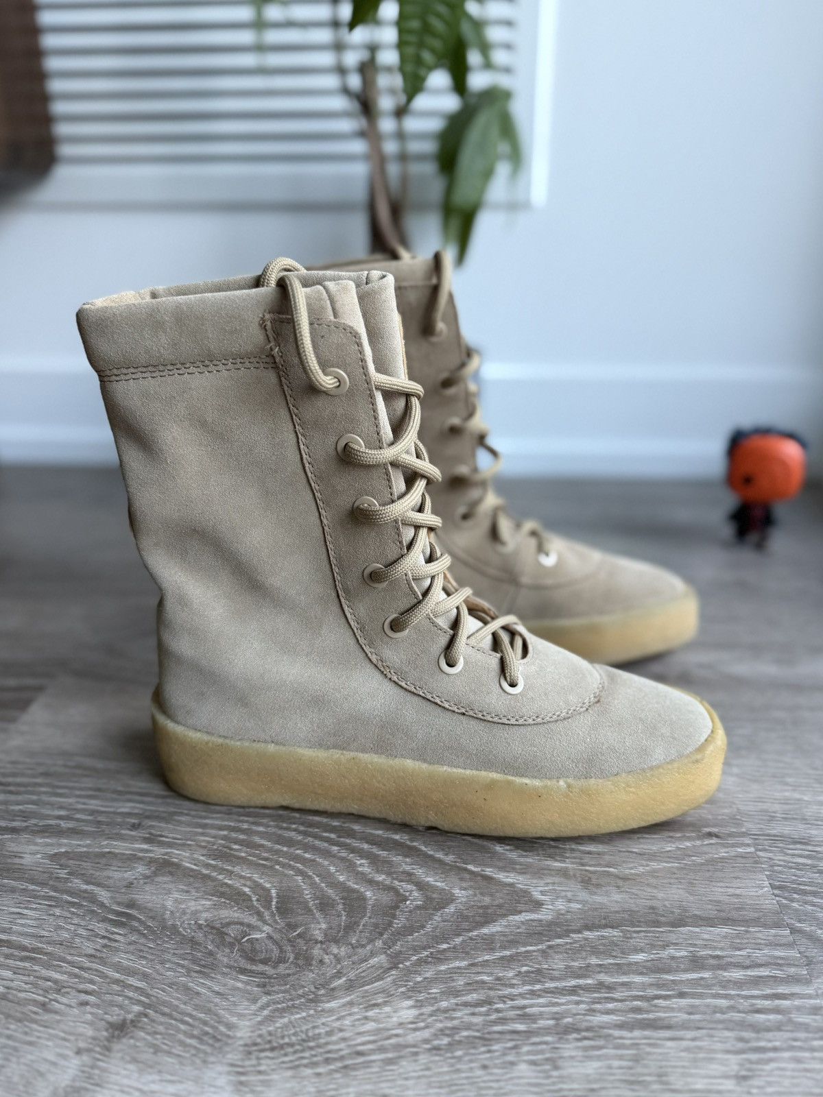 Yeezy Yeezy Season 2 Military Crepe Boots Taupe Size 40 Size US 7.5 / EU 40-41 - 4 Thumbnail