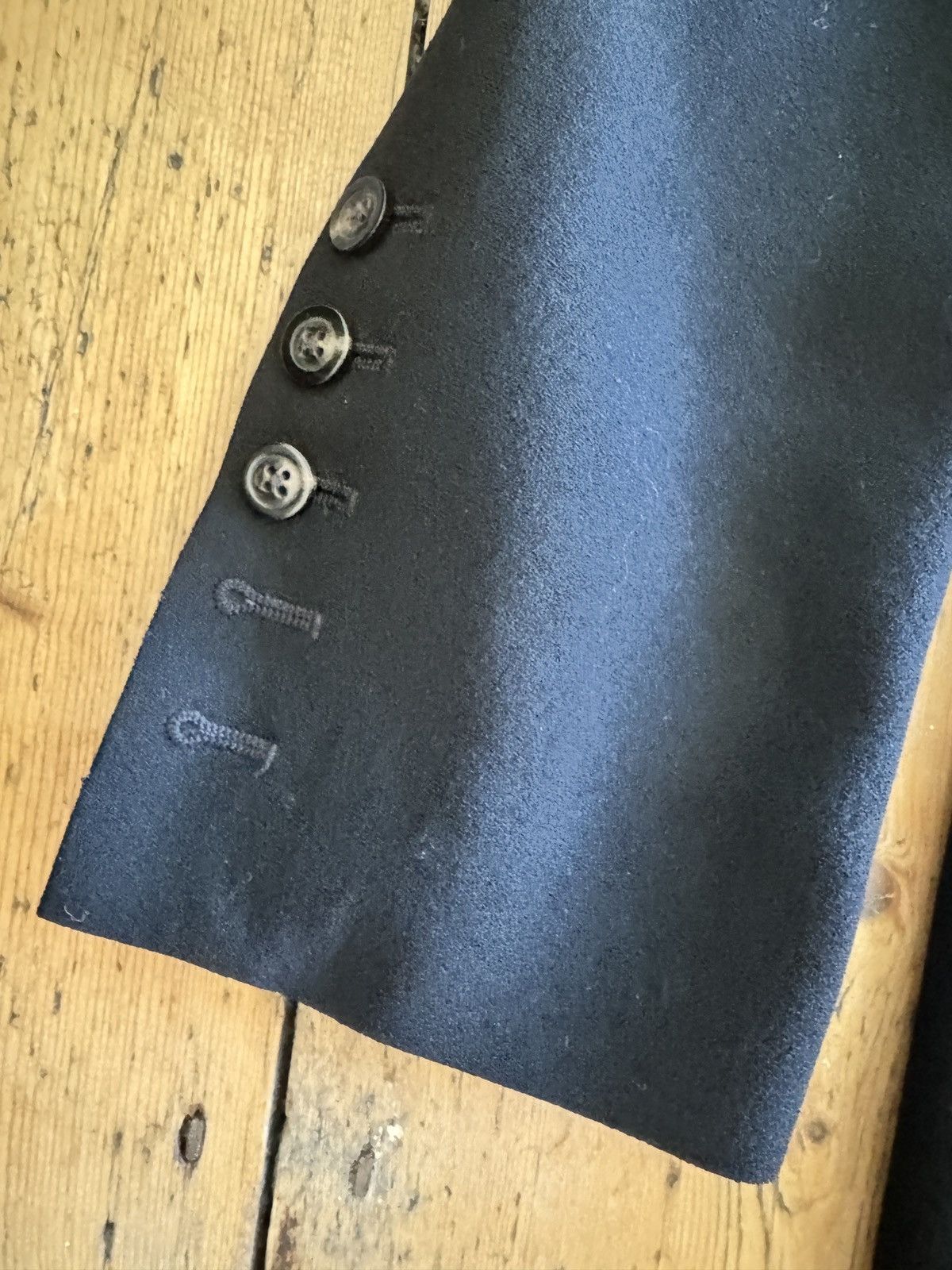 Rick Owens Tecuatl Tatlin tailored jacket in wool crepe Size 40L - 4 Thumbnail