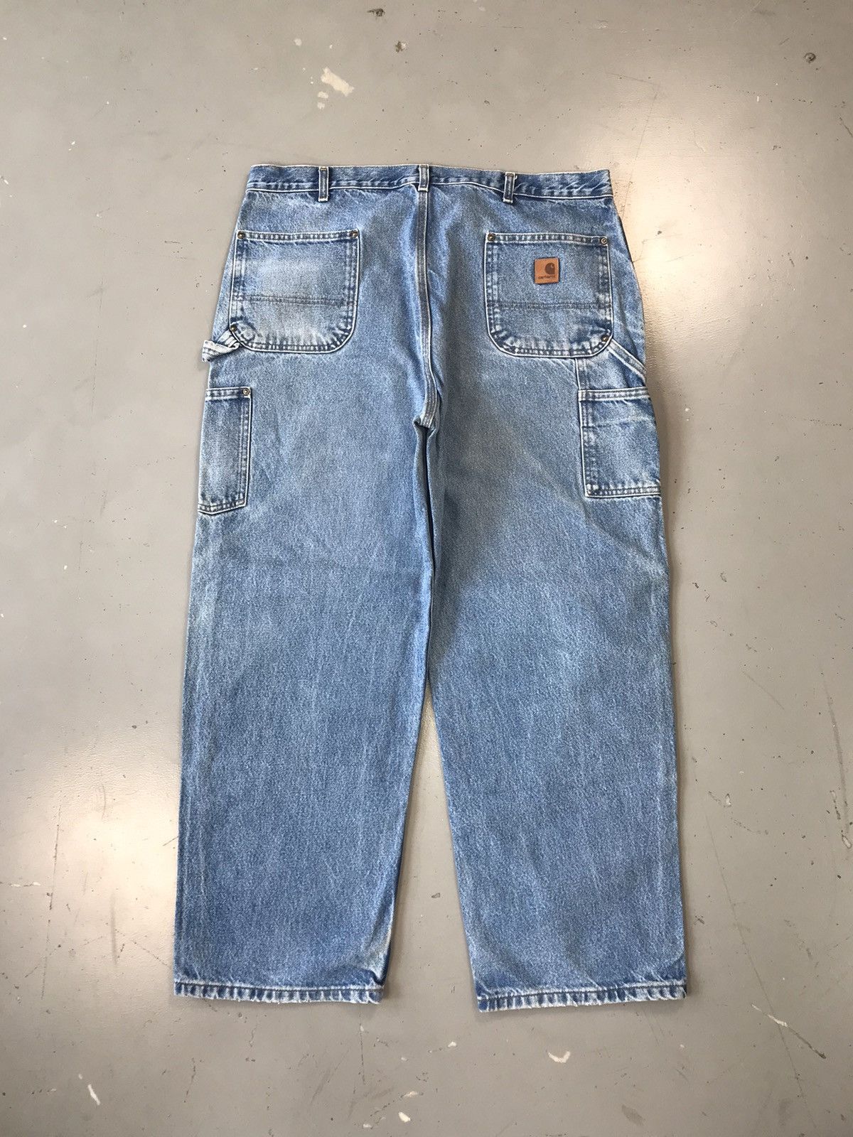 Carhartt × Vintage Vintage Carharttt b01 Des double knee denim Size US 42 / EU 58 - 6 Thumbnail