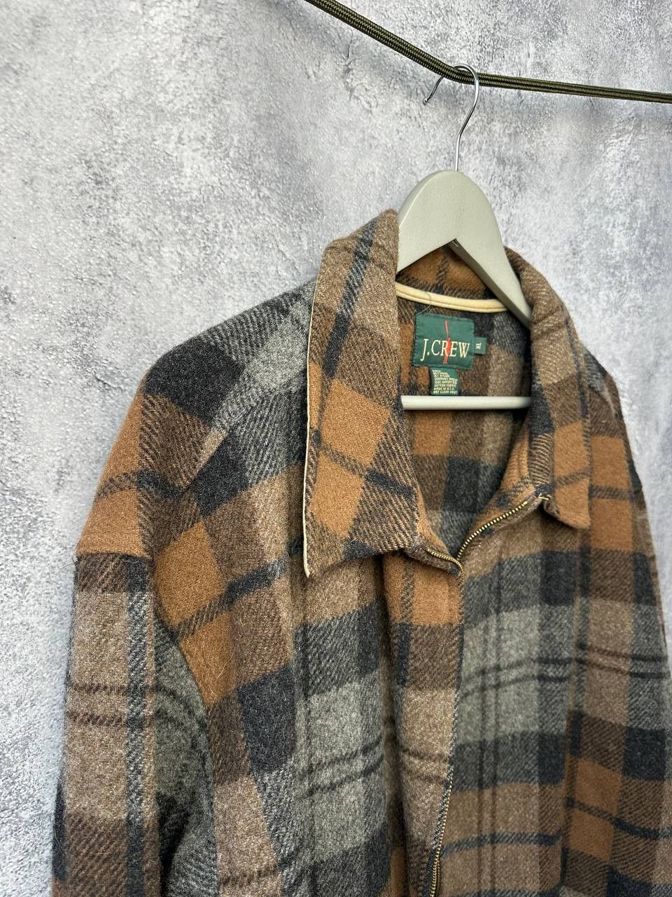 J.Crew !RARE! J. Crew Oarsman Plaid Overshirt Jacket Plaid Wool Size US XL / EU 56 / 4 - 4 Thumbnail