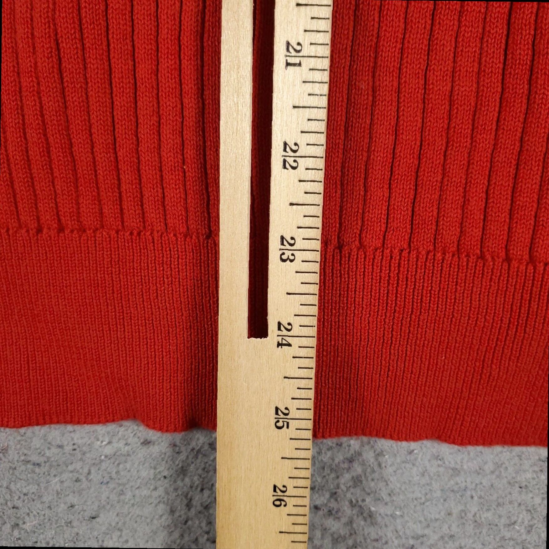 Ralph Lauren Ralph Lauren Womens XL Extra Large Red Casual Knit Pullover Sweater Size XL / US 12-14 / IT 48-50 - 6 Thumbnail