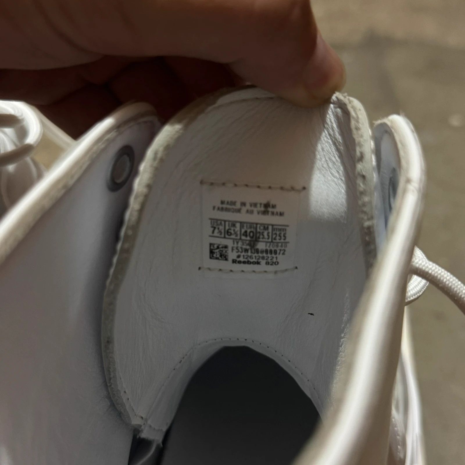 Maison Margiela × Reebok Maison Margiela x Reebok tabi high sneaker Size US 7.5 / EU 40-41 - 5 Thumbnail