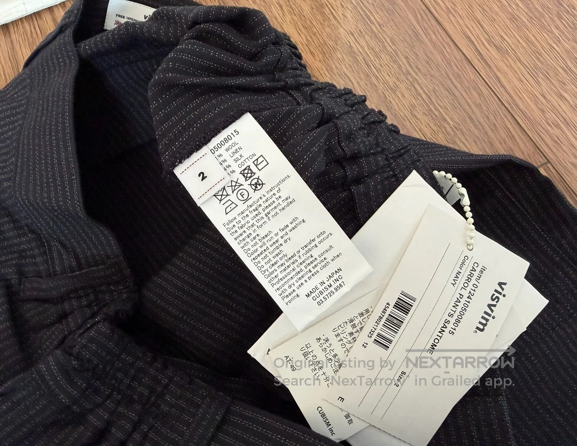 Visvim VISVIM CARROL PANTS SANTOME 24SS. Size US 26 / EU 42 - 4 Thumbnail