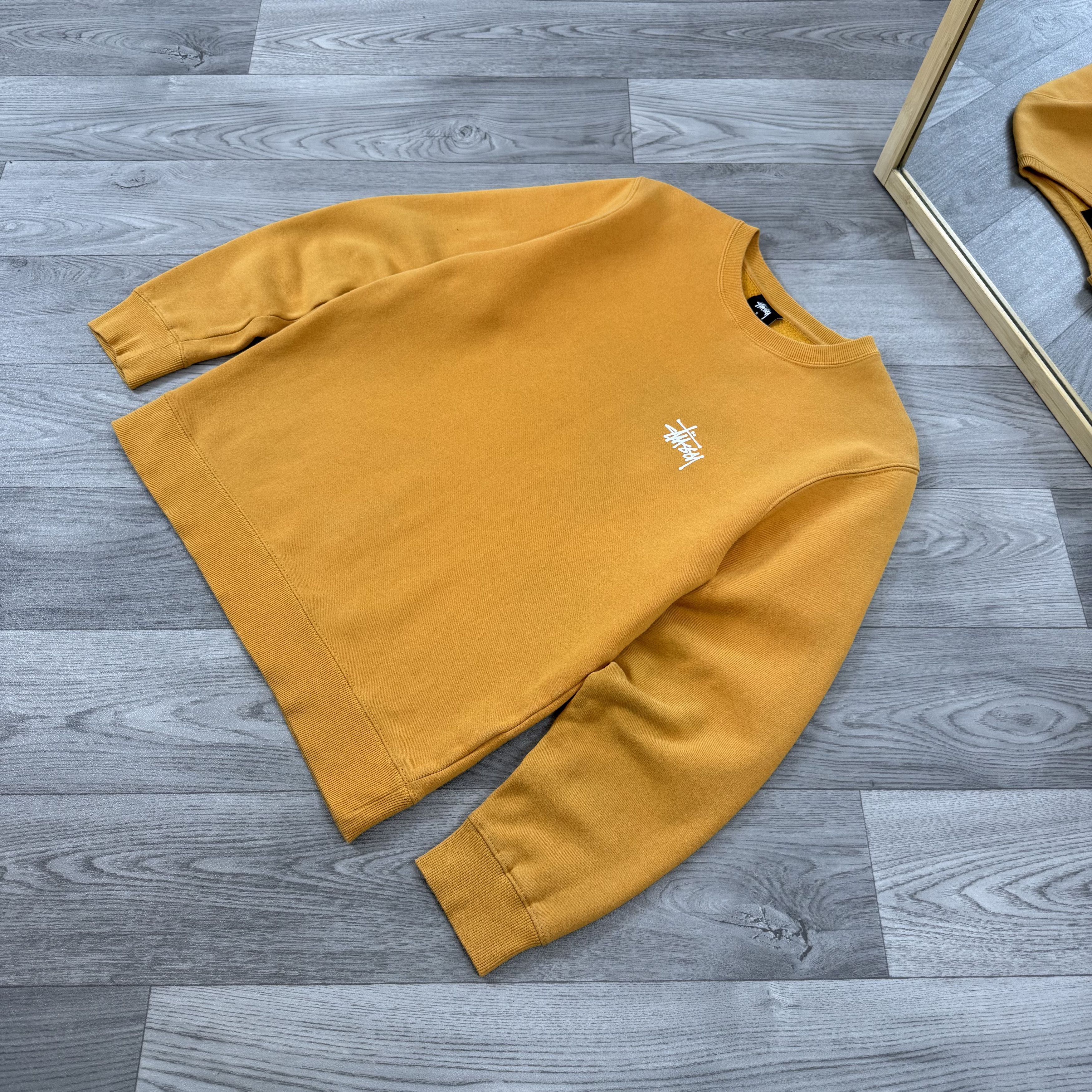 Stussy Vintage Stussy Graphic Yellow Crewneck Sweatshirt Size US S / EU 44-46 / 1 - 3 Thumbnail
