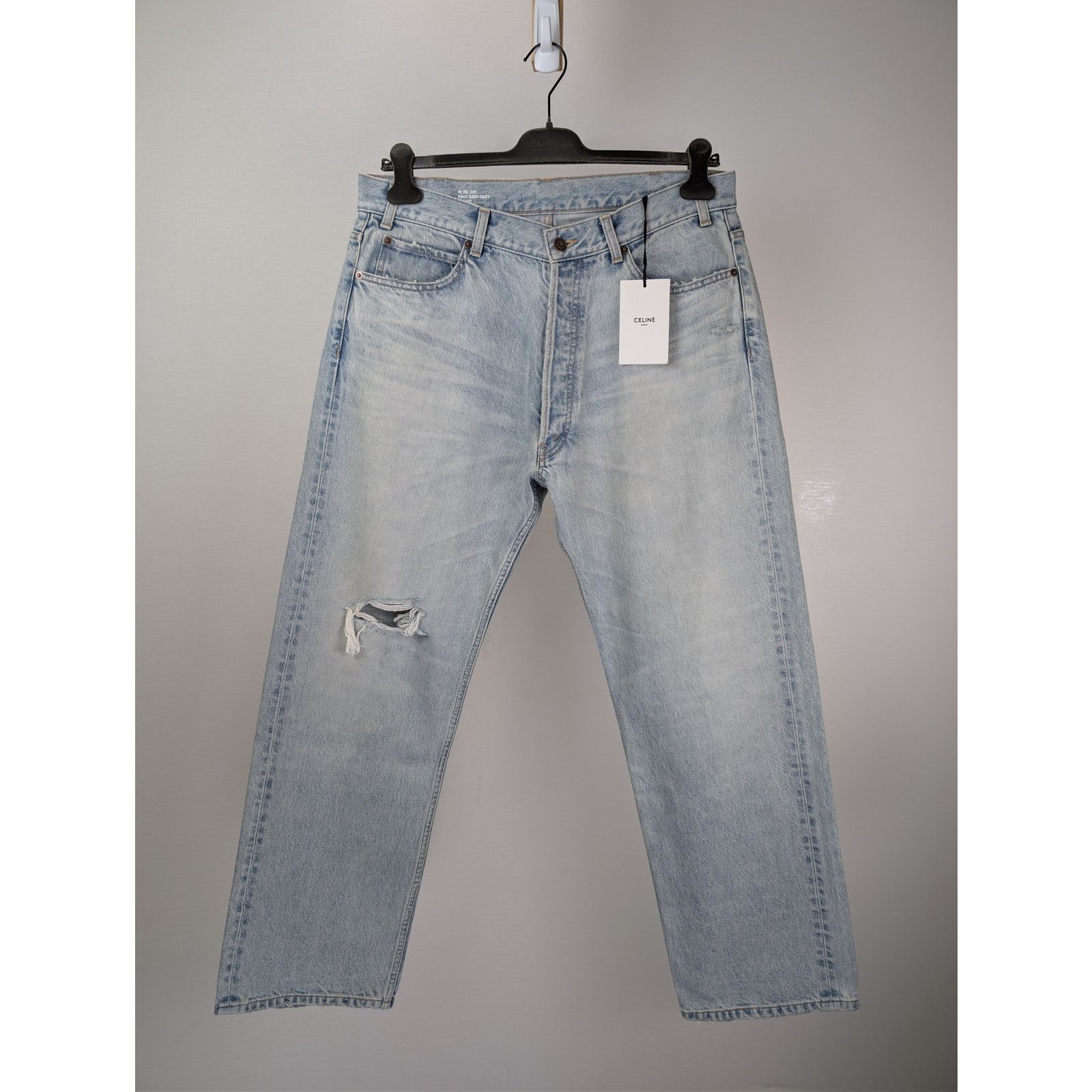Celine o1rshd1 Denim jeans in Light Blue Size US 34 / EU 50 - 1 Thumbnail