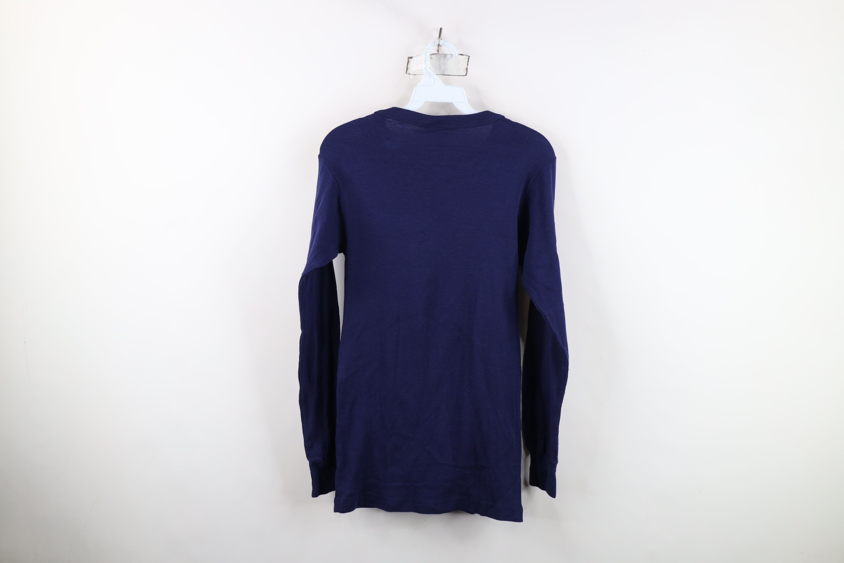 Vintage Vintage 90s Streetwear Ribbed Knit Long Sleeve T-Shirt USA Size US M / EU 48-50 / 2 - 9 Thumbnail