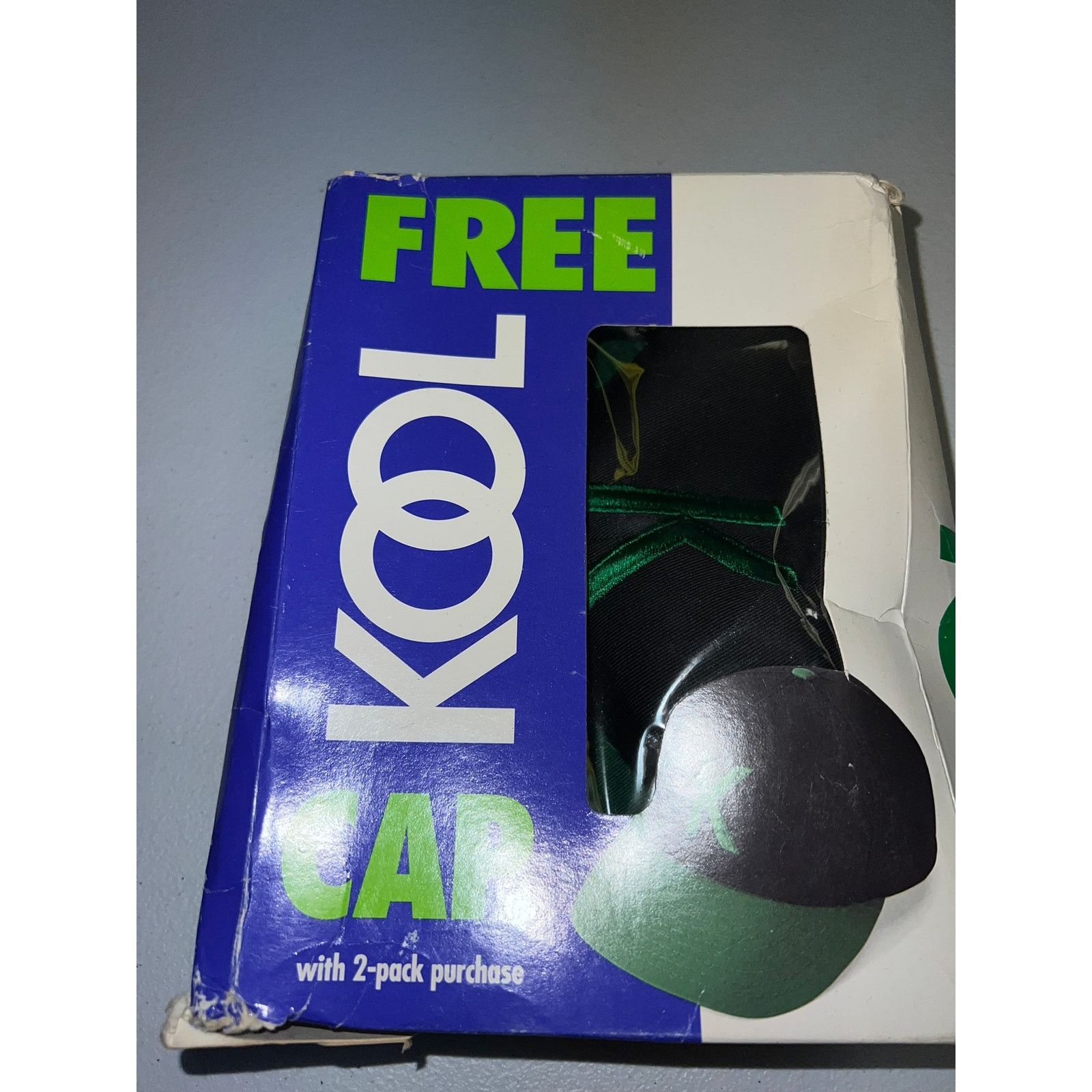 Vintage Vintage Kool Cap Cigs Cigarettes Promo Hat Cap Headwear Size ONE SIZE - 4 Thumbnail