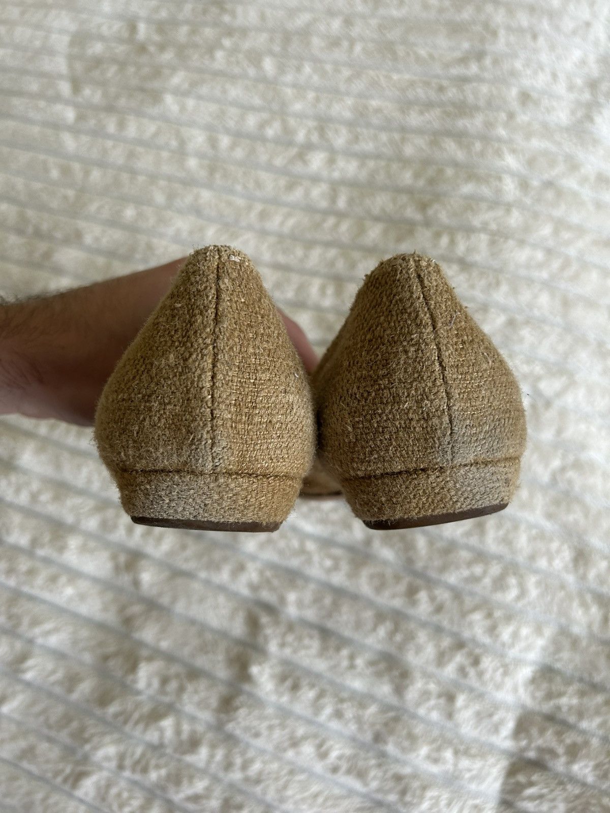 Prada Prada Luxury Brown Wool Smoking Slippers Size 41 Size US 11 / IT 41 - 6 Thumbnail