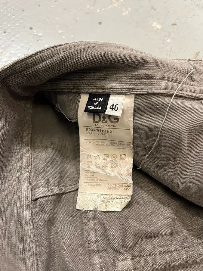 Dolce & Gabbana AW2008 Dolce & Gabbana Multi-Pocket Grey Cargo Pants Size US 32 / EU 48 - 13 Thumbnail