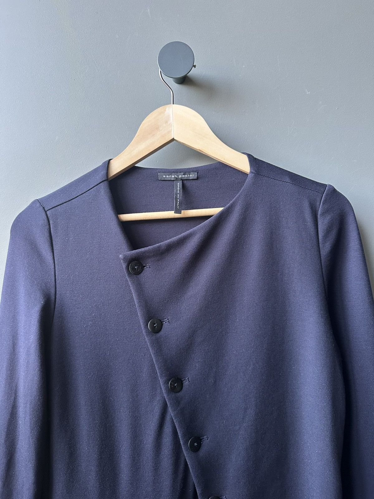 Sarah Pacini Sarah Pacini Asymmetric Italy Made Blazer Size M / US 6-8 / IT 42-44 - 2 Thumbnail