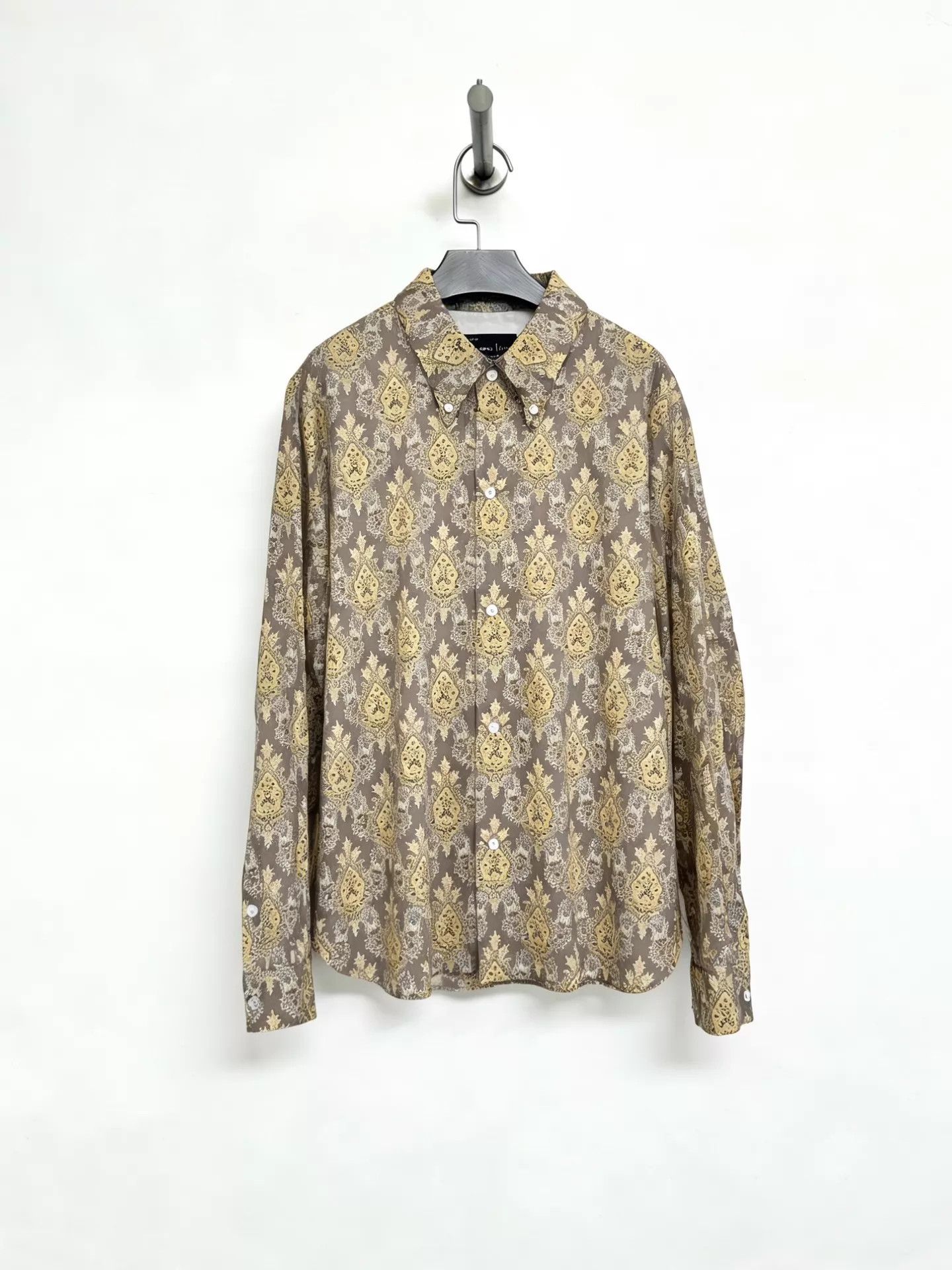 Number (N)ine Number (N)ine 03AW Japan Only Embroidered Shirt Size 3 Size US L / EU 52-54 / 3 - 1 Thumbnail