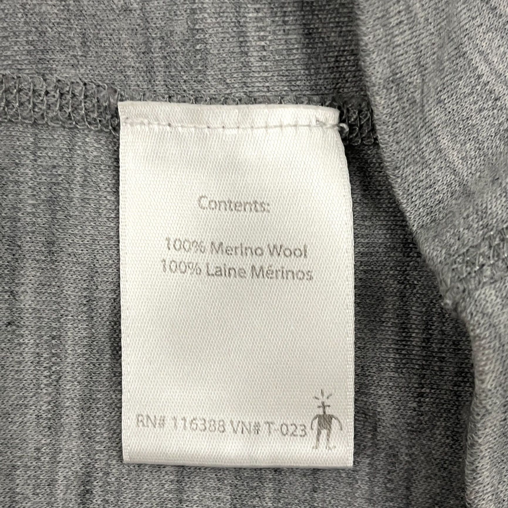 Smartwool SmartWool Merino Wool Shirt Mens XL Gray Base Layer Hiking Outdoors Gorpcore Logo Size US XL / EU 56 / 4 - 7 Thumbnail