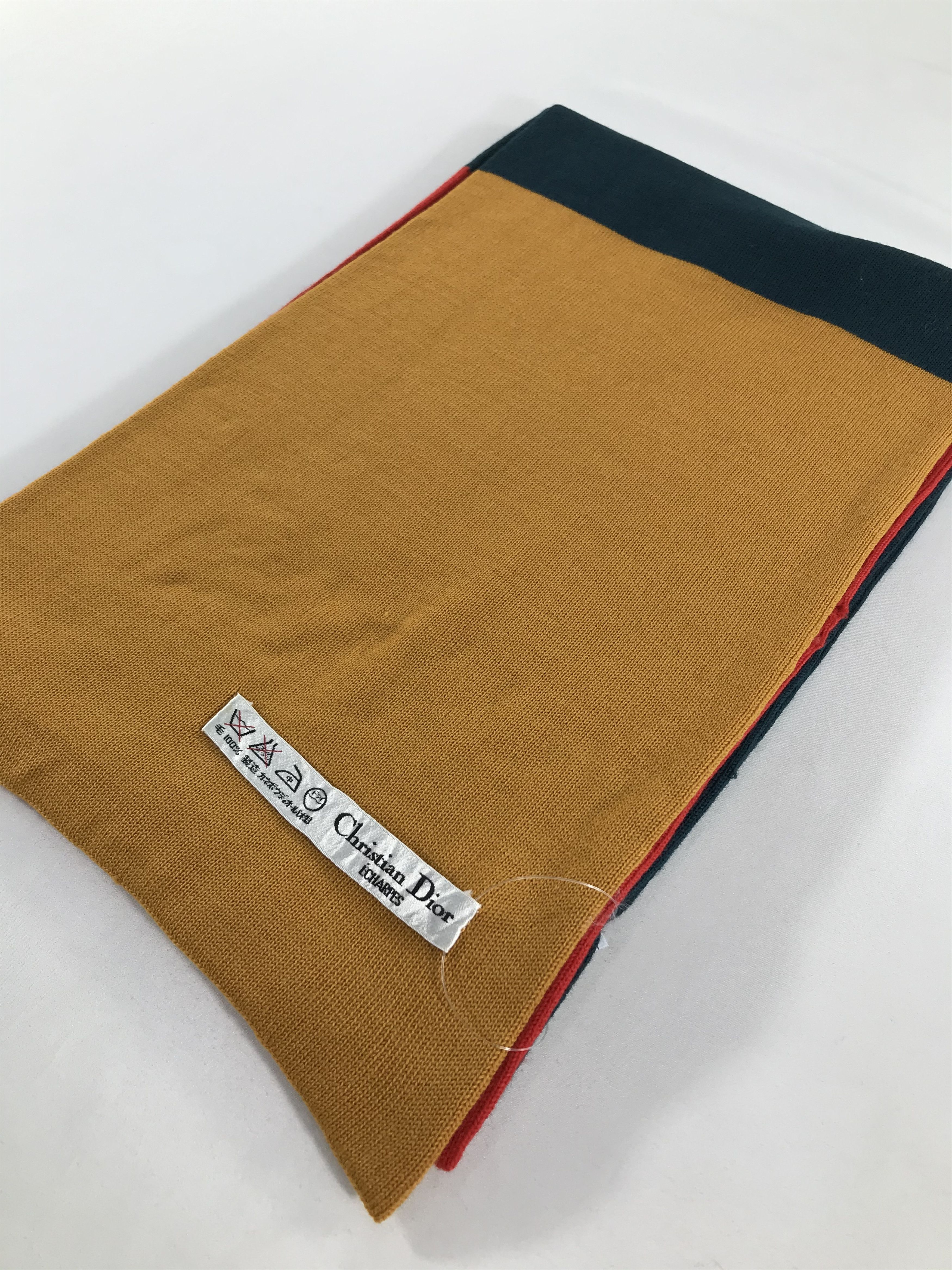 Christian Dior Monsieur Vintage Christian Dior Scarf/Muffler/Neckwear MF1442 Size ONE SIZE - 3 Thumbnail