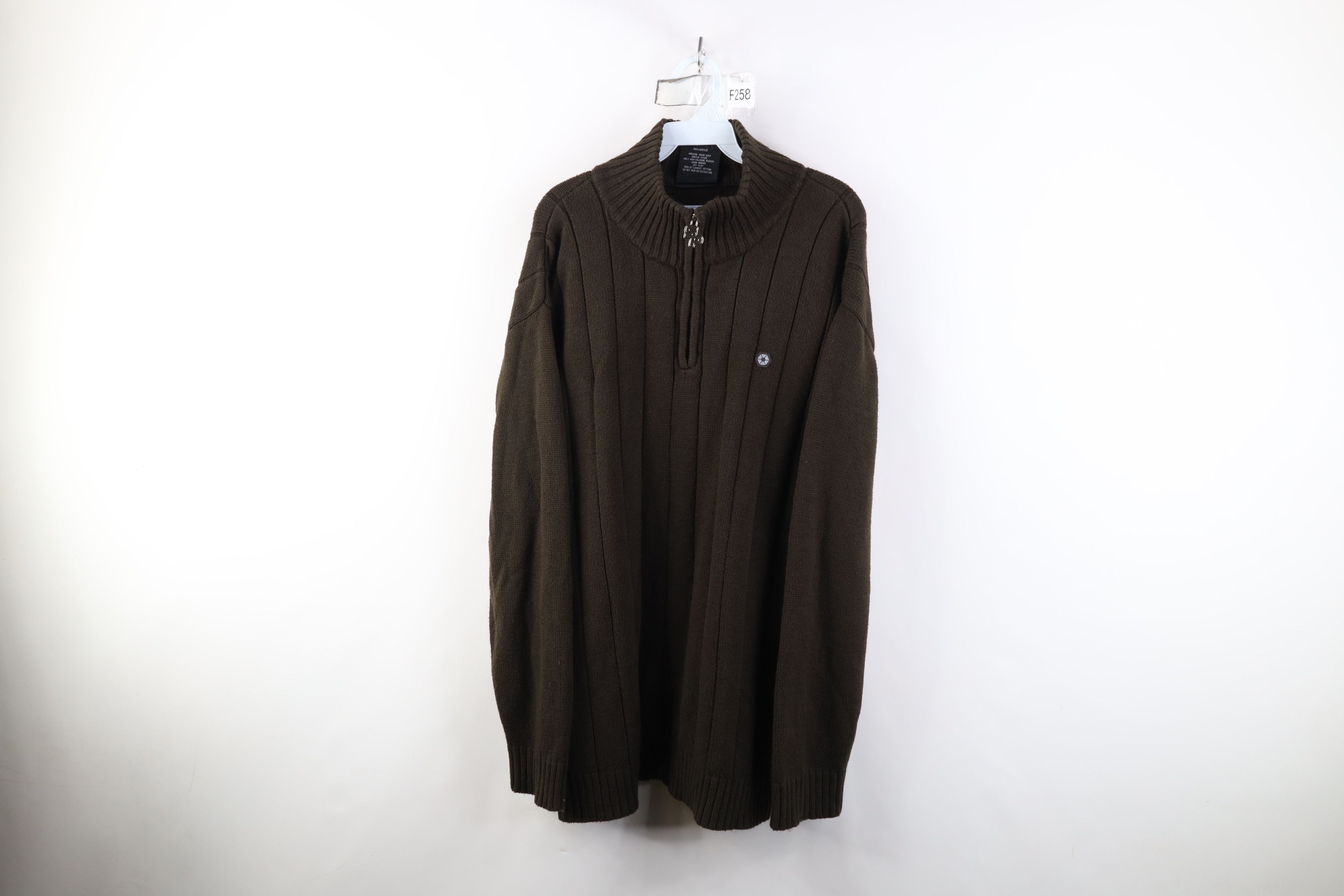 Southpole Vintage 90s Y2K South Pole Half Zip Pullover Sweater Brown Size US XL / EU 56 / 4 - 1 Thumbnail