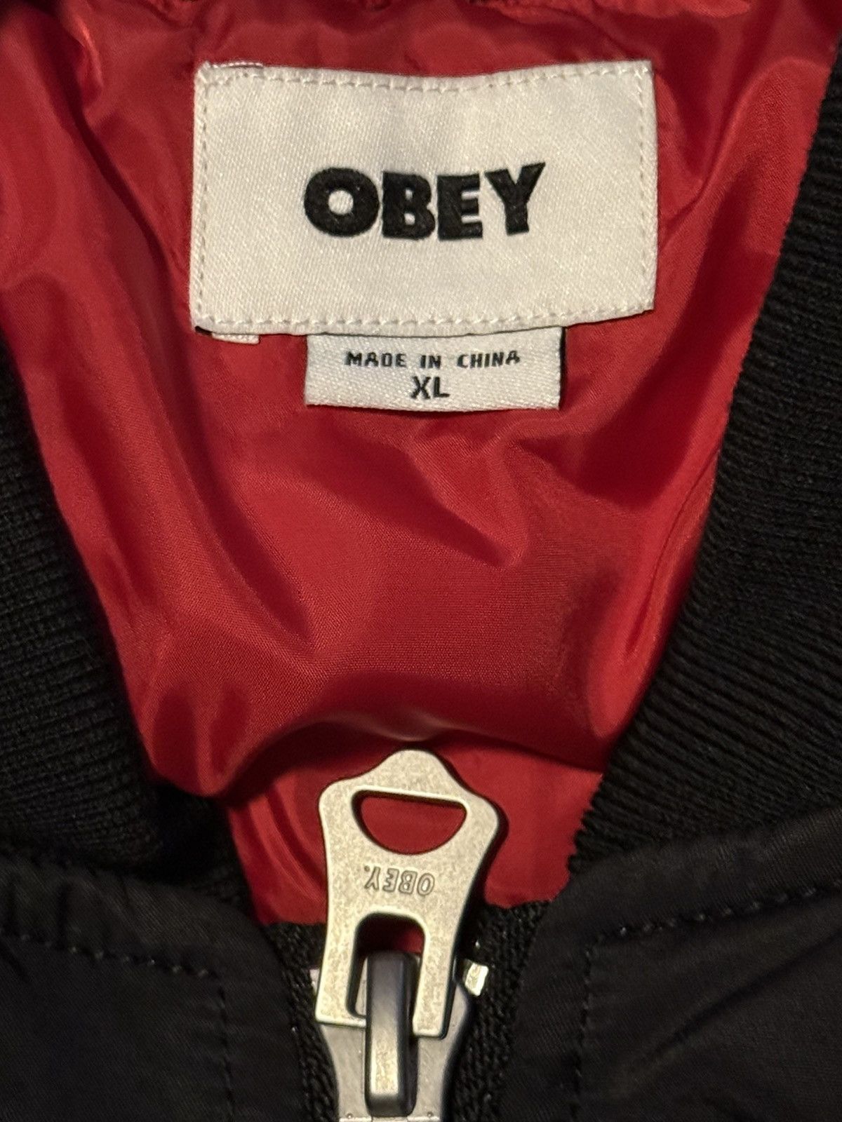 Obey OBEY Clothing Men’s Flight Bomber Jacket Brand New DS Size US XL / EU 56 / 4 - 10 Thumbnail