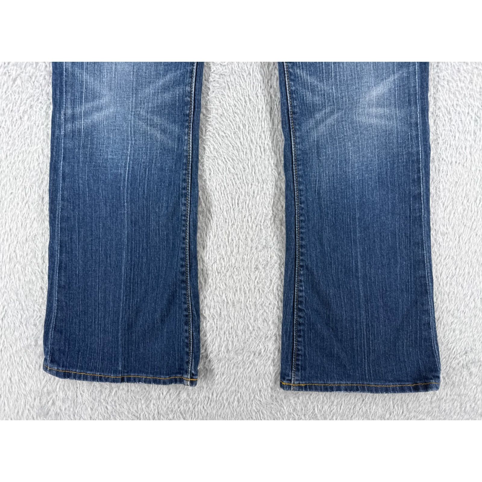 Old Navy VINTAGE Old Navy Women's Jeans Pants 8 Blue Denim Bootcut Low Rise 30x28 Cotton Size 30" / US 8 / IT 44 - 2 Thumbnail