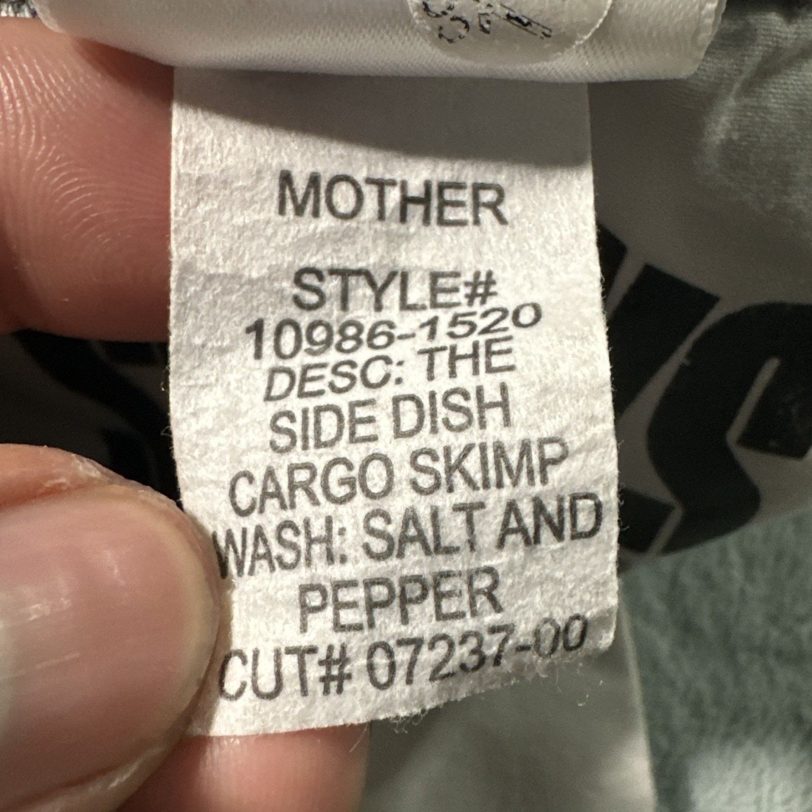 MOTHER Mother SNACKS Side Dish Cargo Beyond Baggy Jeans Hamilton Size 30" / US 8 / IT 44 - 5 Thumbnail