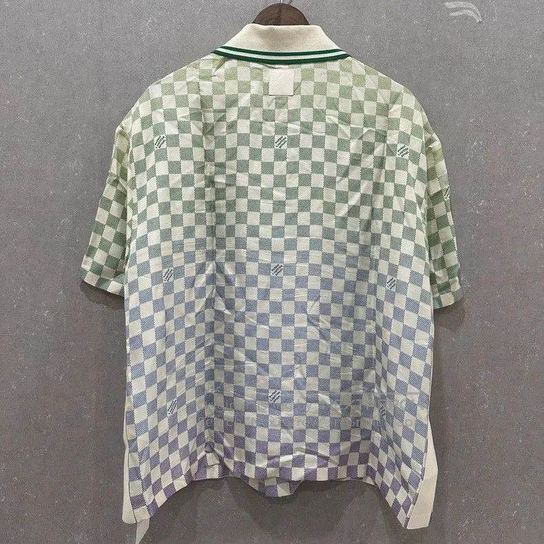 Louis Vuitton Louis Vuitton Checkerboard Polo Shirt XL. Size US XL / EU 56 / 4 - 2 Thumbnail