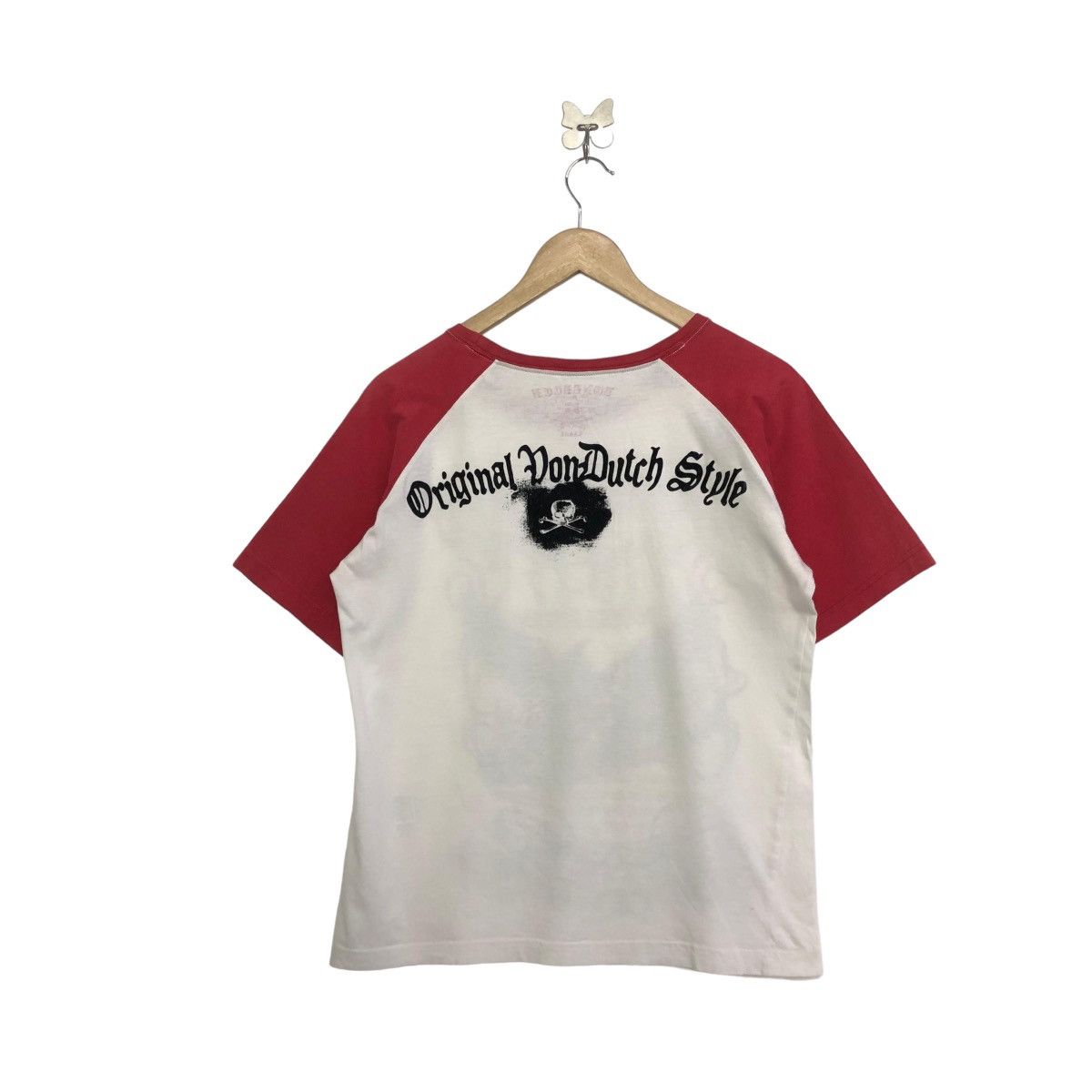 Vintage × Von Dutch *Vintage VON DUTCH 1948 Power & Motion skull tee Size US L / EU 52-54 / 3 - 6 Thumbnail