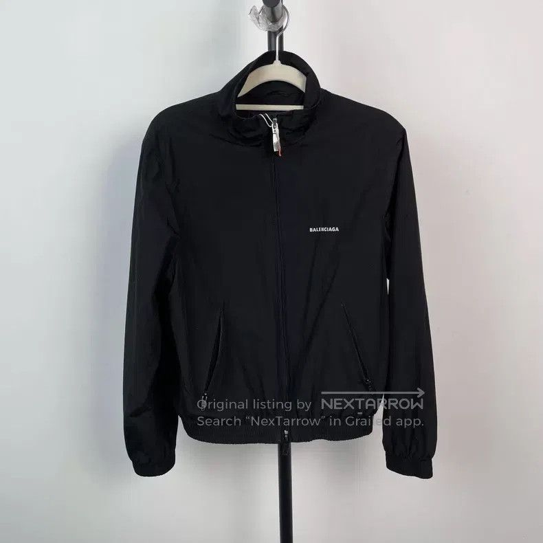 Balenciaga Balenciaga Mirror reverse letter logo embroidery jacket Size S / US 4 / IT 40 - 1 Thumbnail