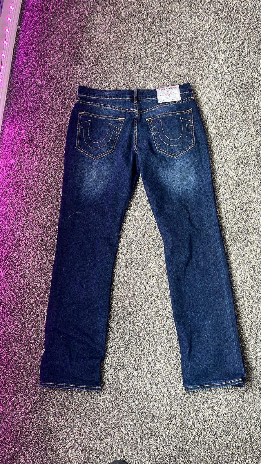 True Religion True Religion Blue Jeans Size US 33 - 2 Thumbnail