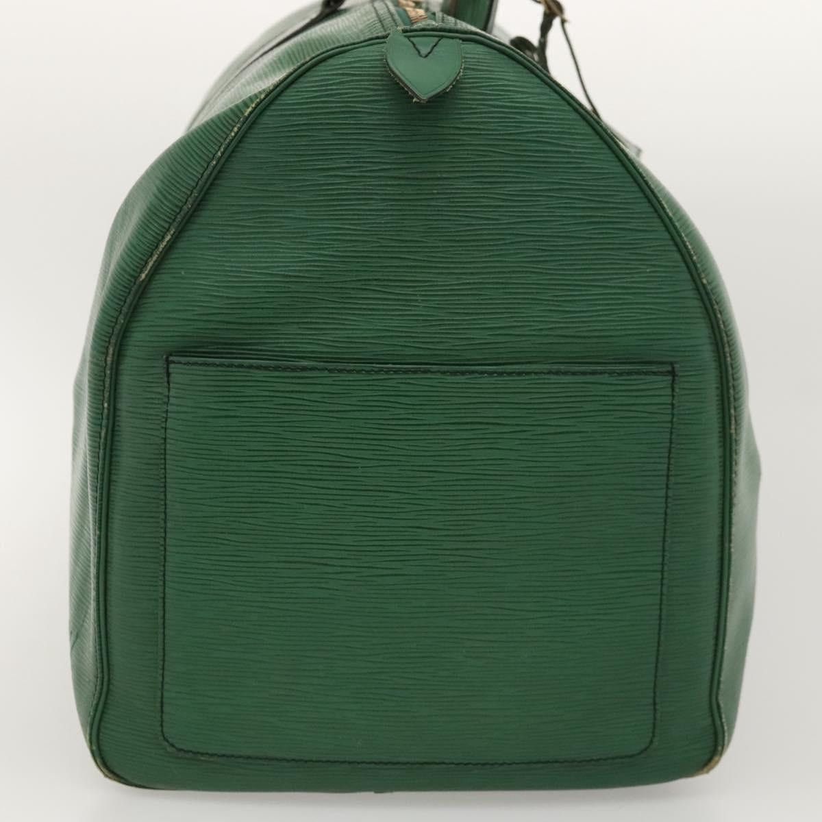 Louis Vuitton LOUIS VUITTON Epi Keepall 60 Boston Bag Green M42944 Size ONE SIZE - 3 Thumbnail