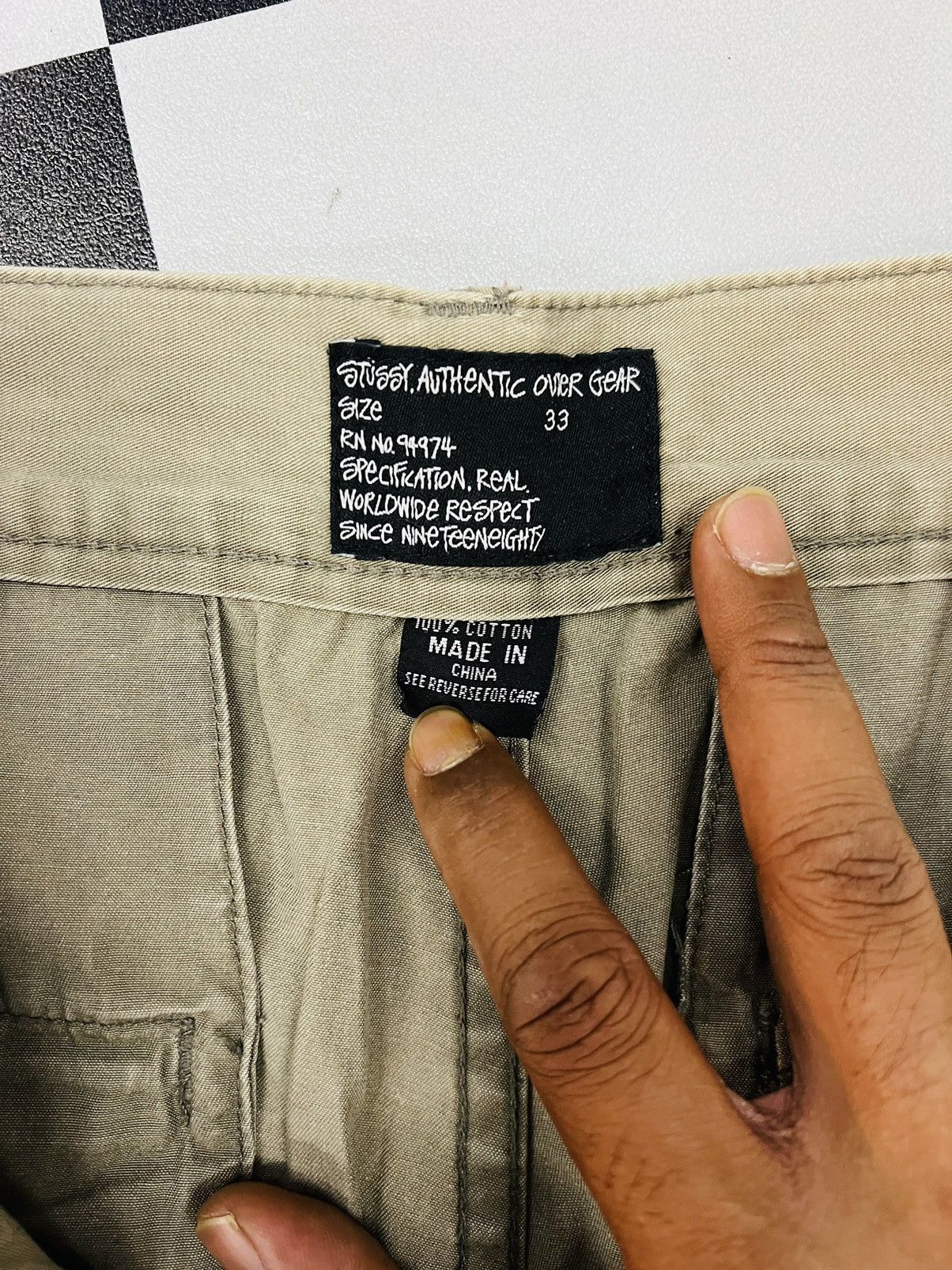 Stussy × Vintage Vintage Stussy Outer Gear Pants Size US 34 / EU 50 - 10 Thumbnail